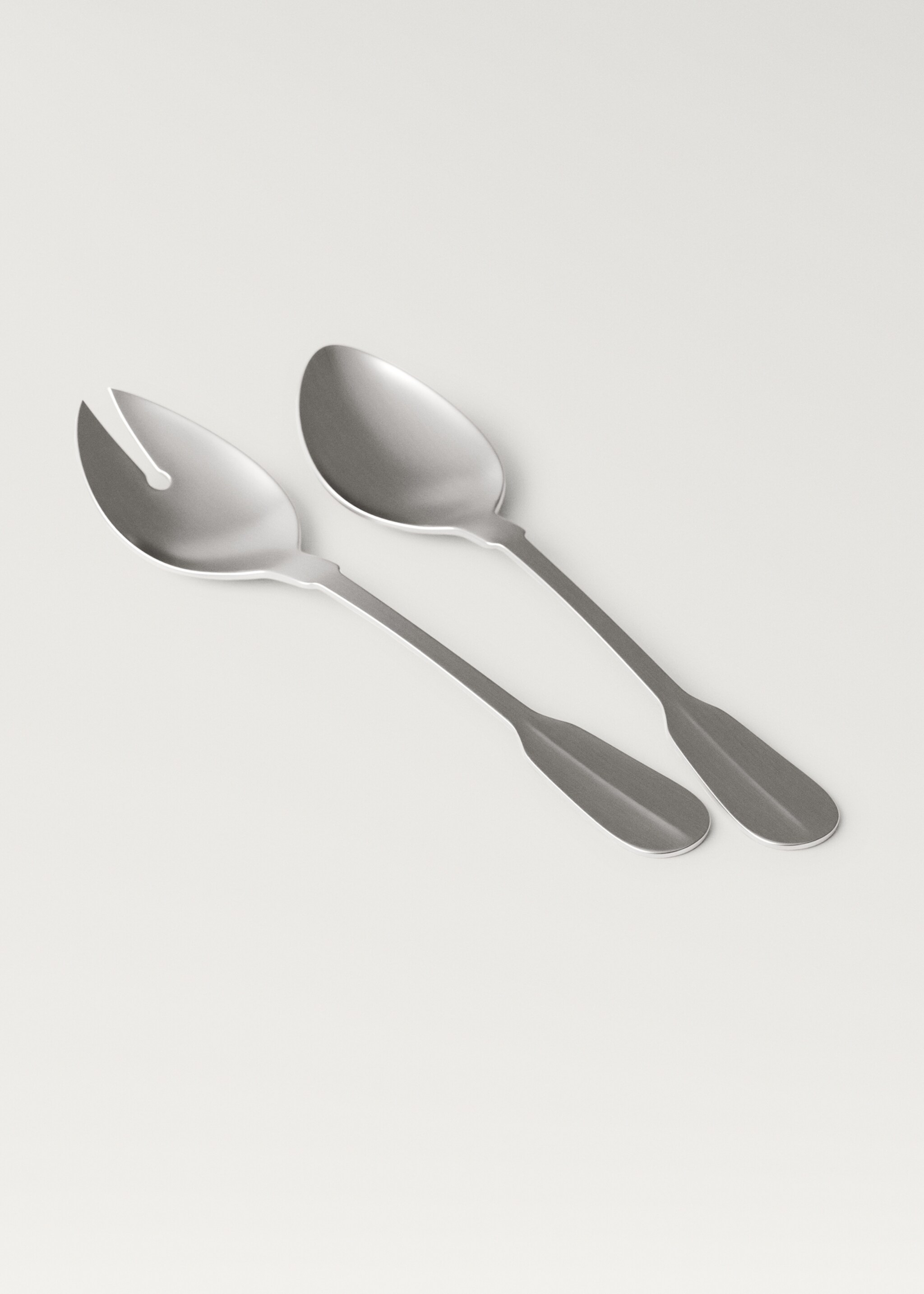 Servierbesteck-Set, 2-teilig, matt versilbert - Mittlere Ansicht