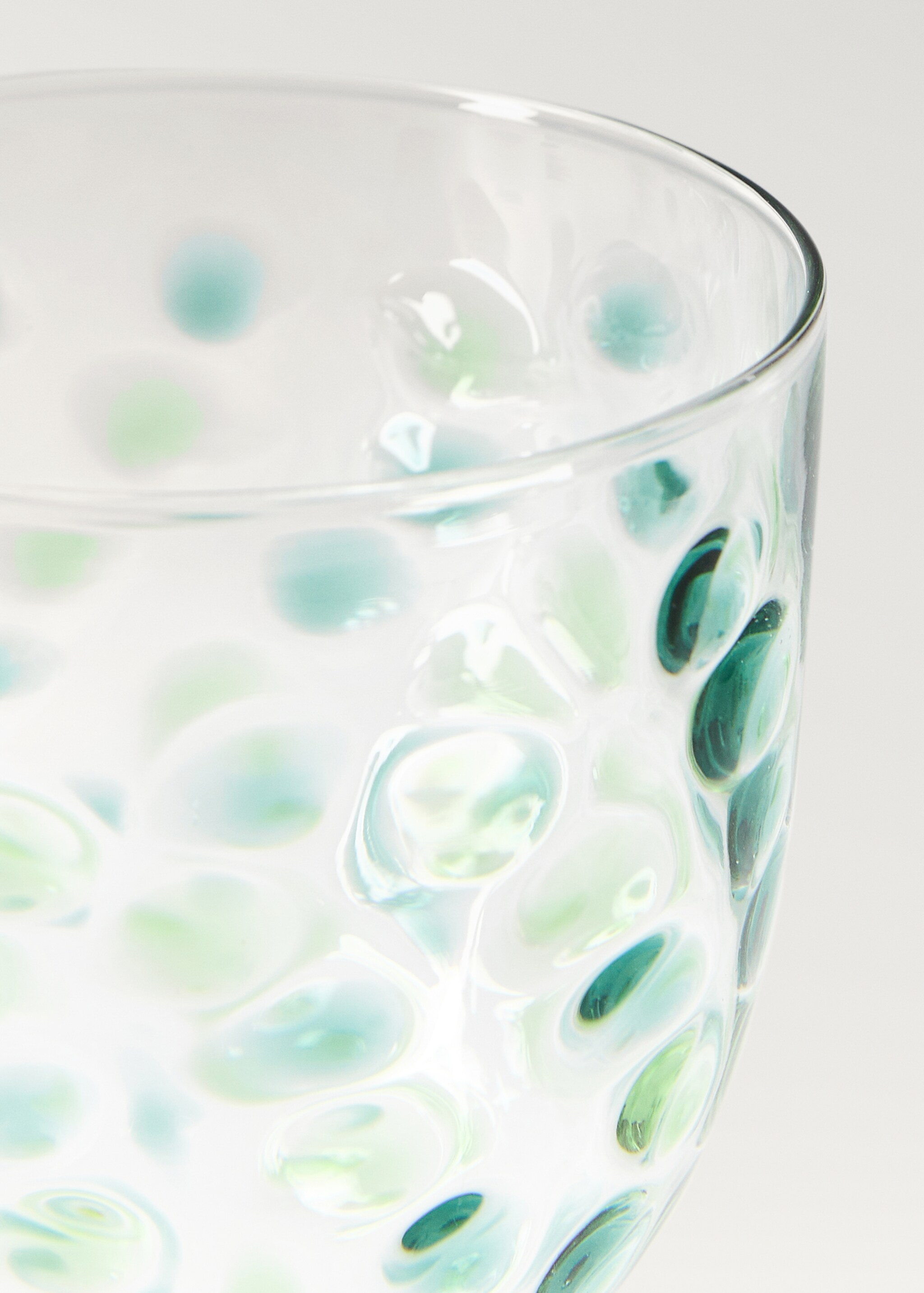 Glas van boriumsilicaat met spikkels - Detail van het artikel 1