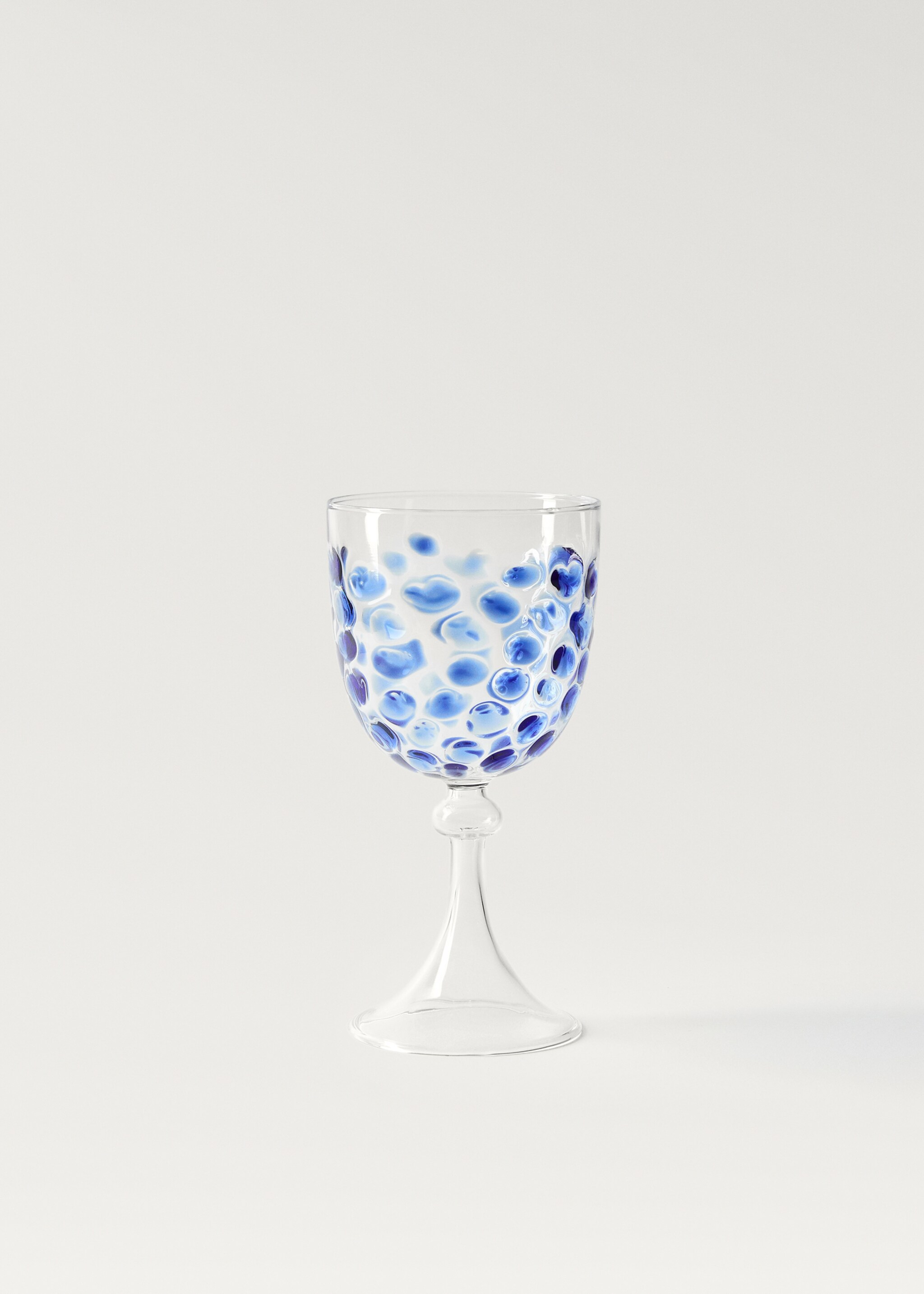 Glas van boriumsilicaat met spikkels - Artikel zonder model