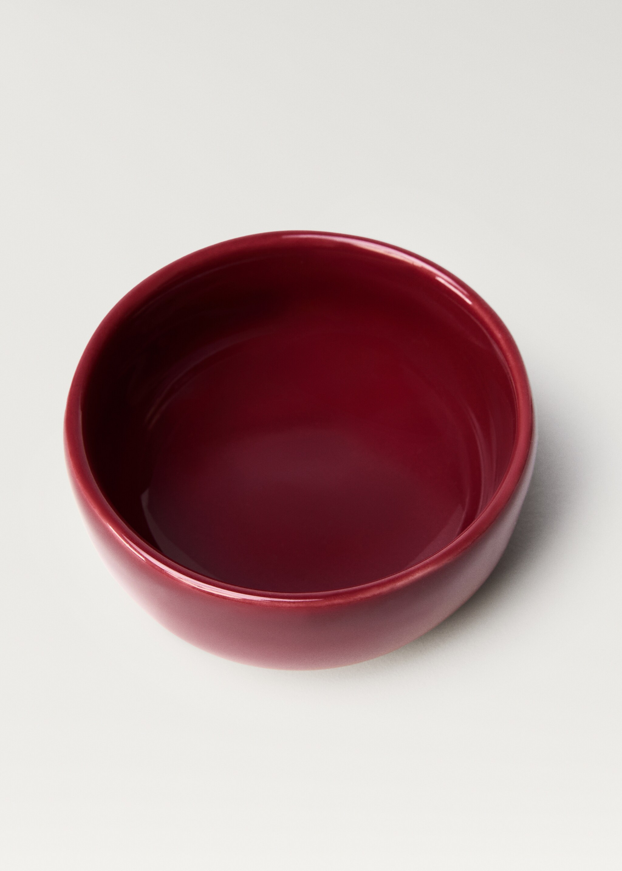 Small stoneware bowl with plain design - Details of the article 1