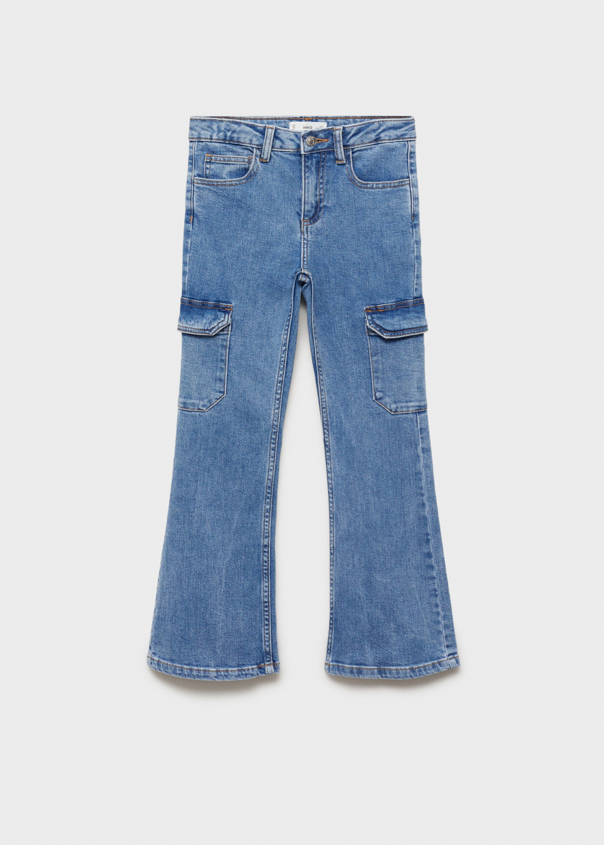 Flared cargo jeans - Article without model