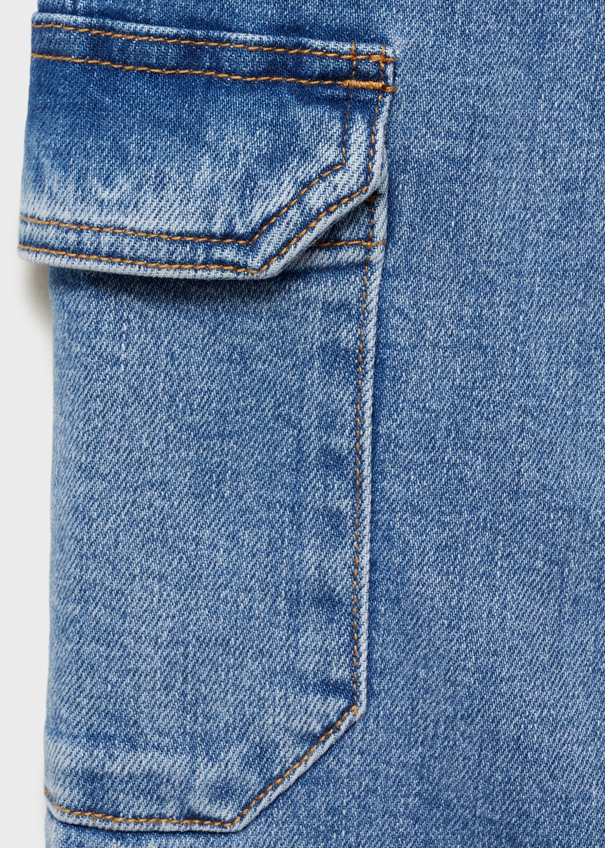 Flared cargo jeans - Details of the article 8