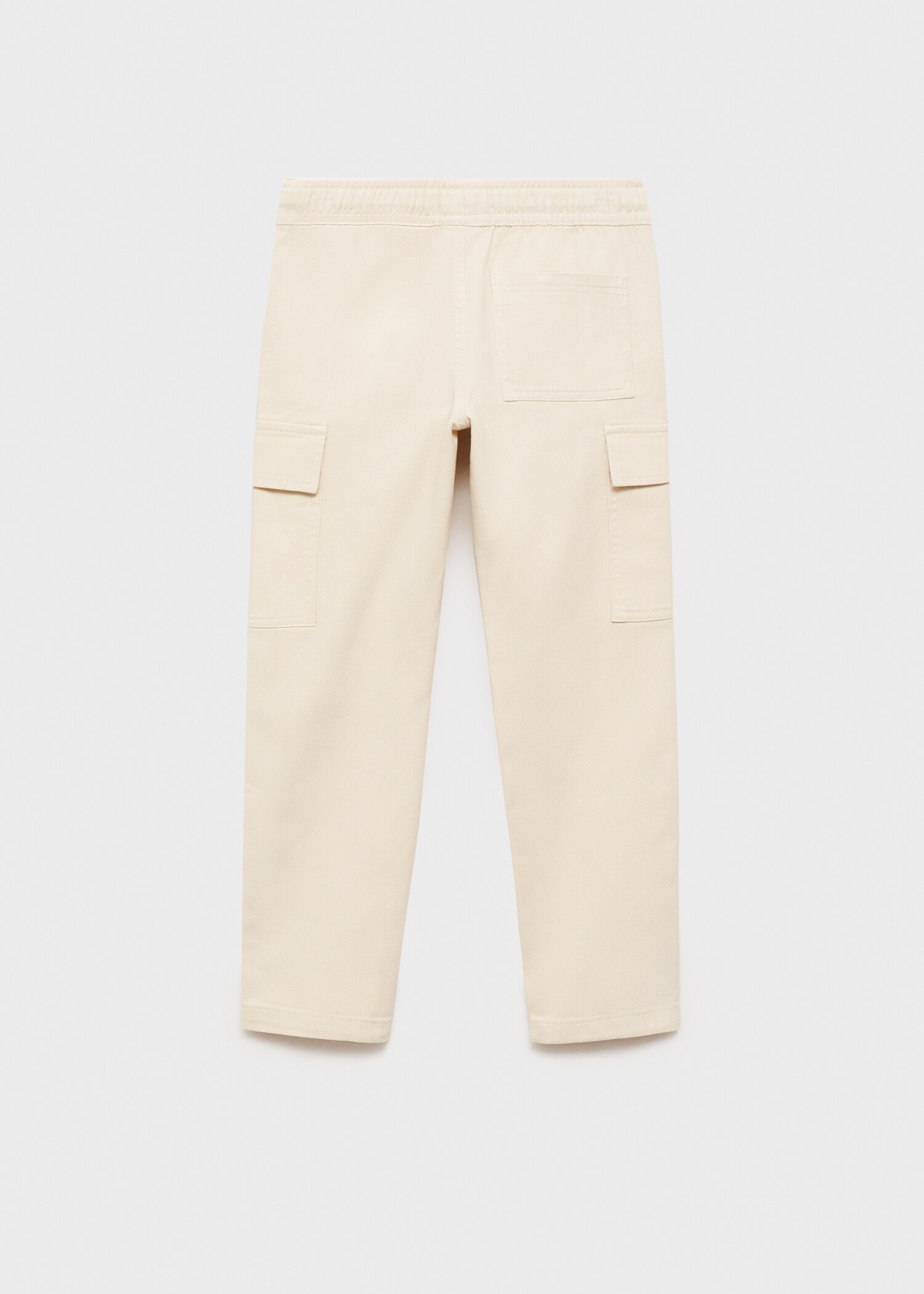 Pantalón recto cargo - Reverso del artículo