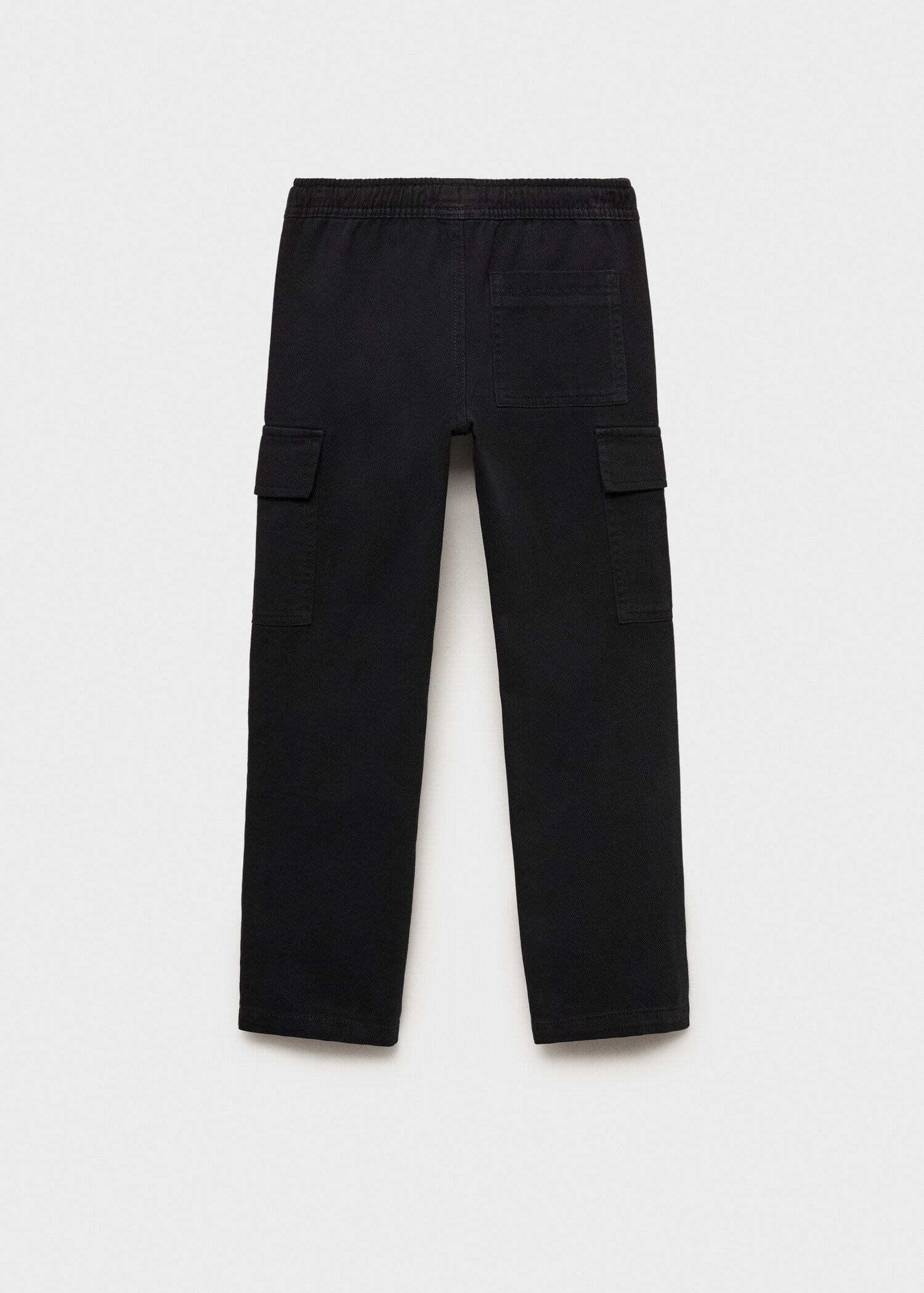 Straight cargo pants - Reverse of the article