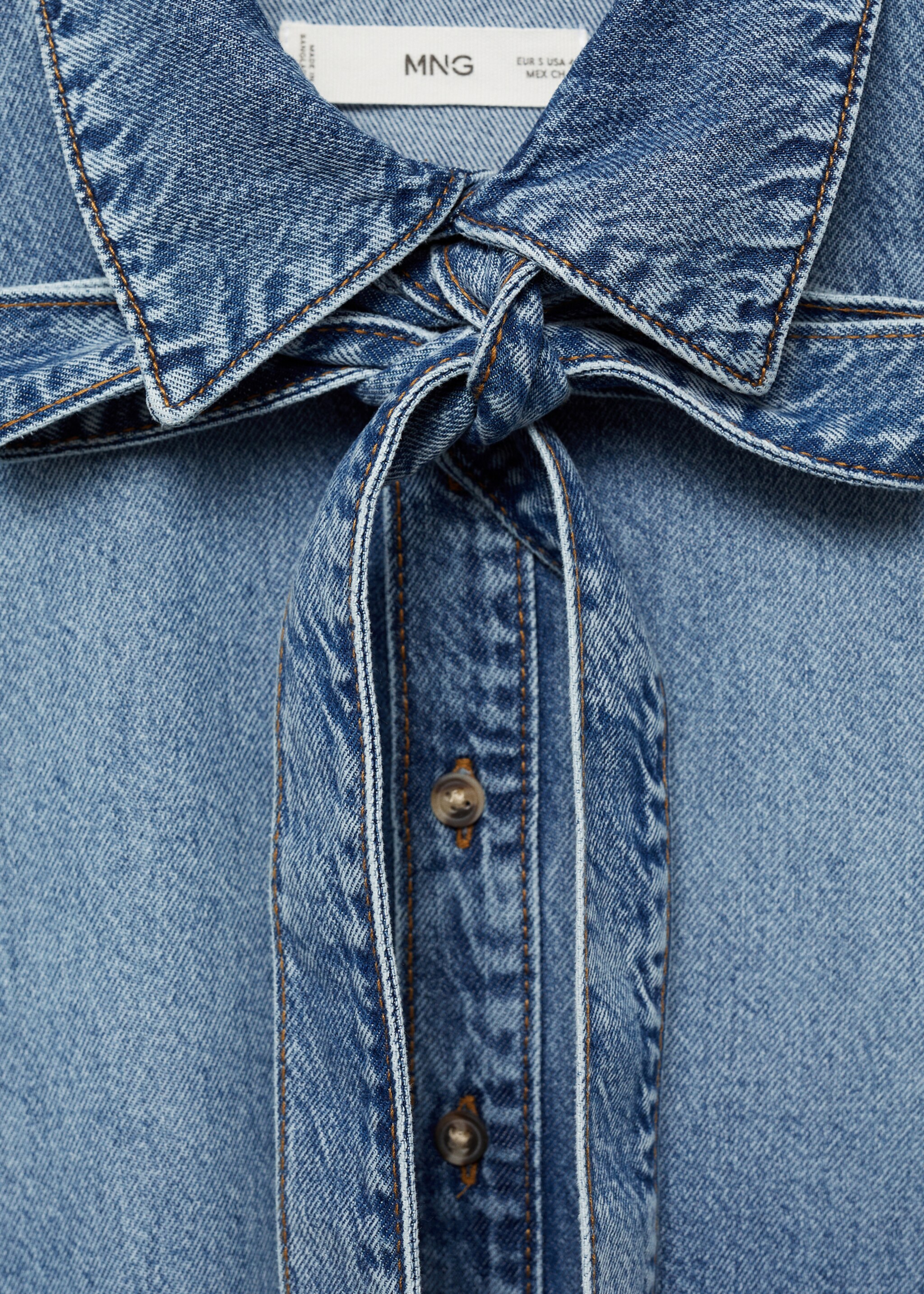 Camisa vaquera lazo - Detalle del artículo 8