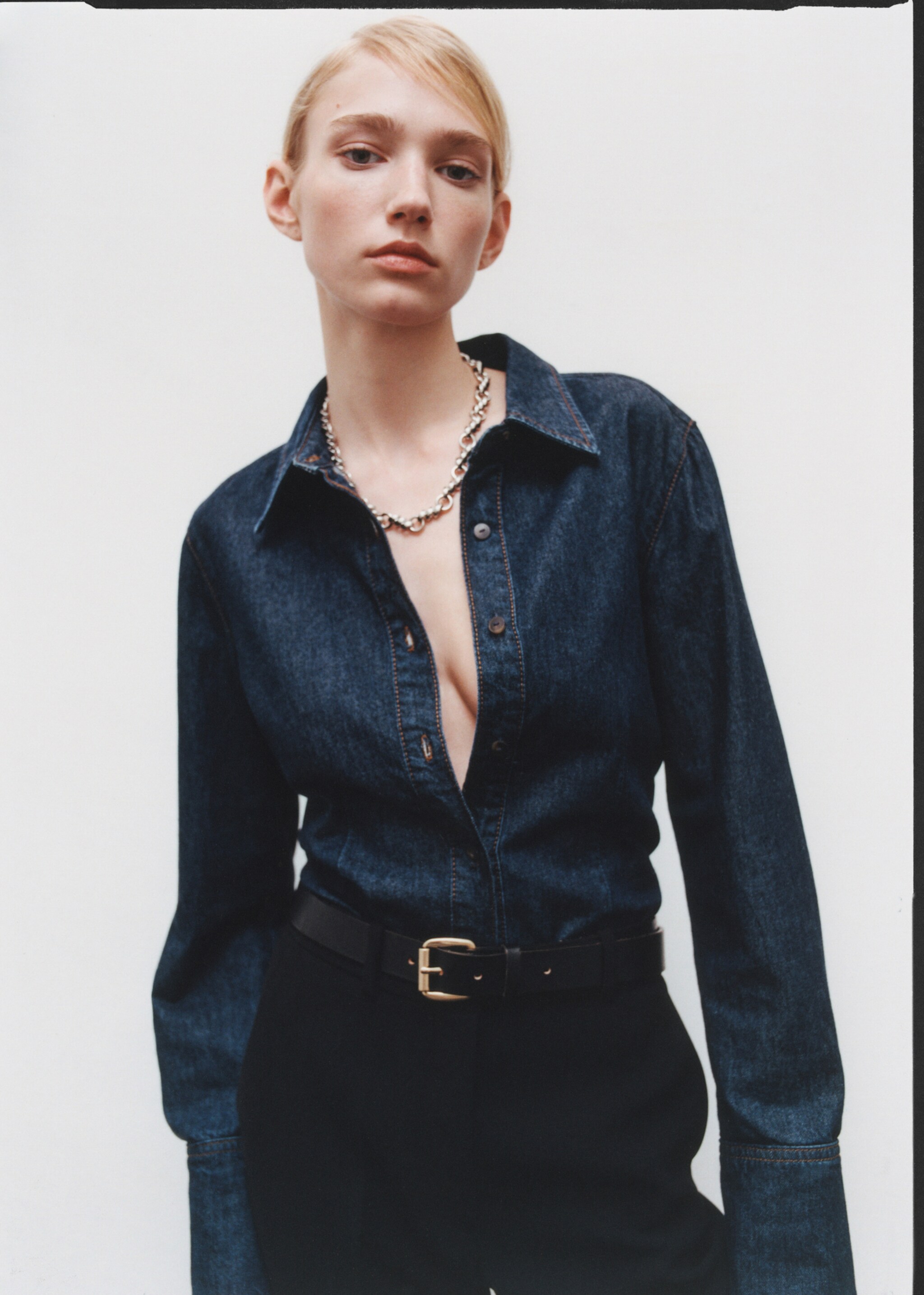 Chemise en jean rinse wash - Détail de l'article 6
