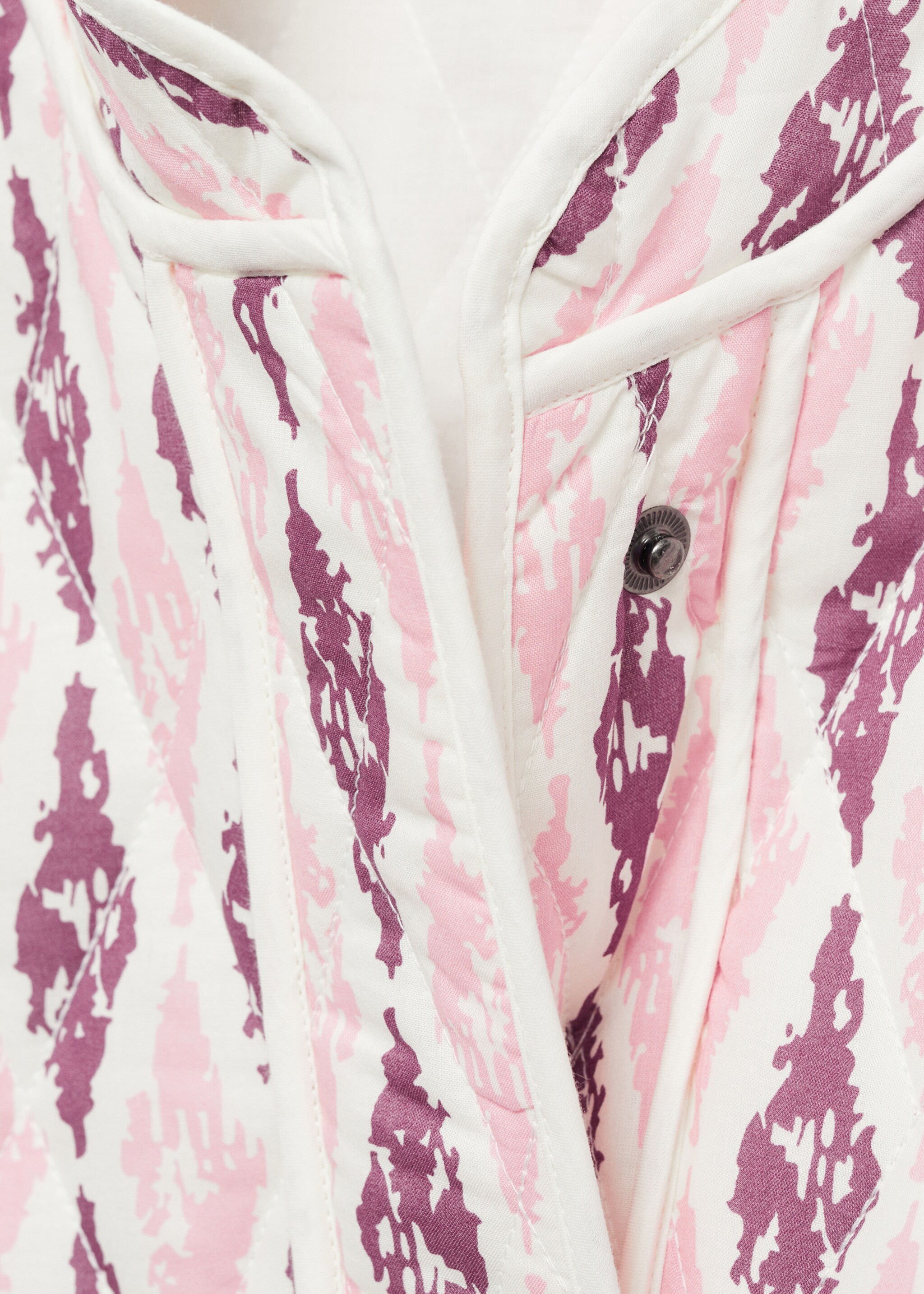 Quilted cotton jacket - Details of the article 8