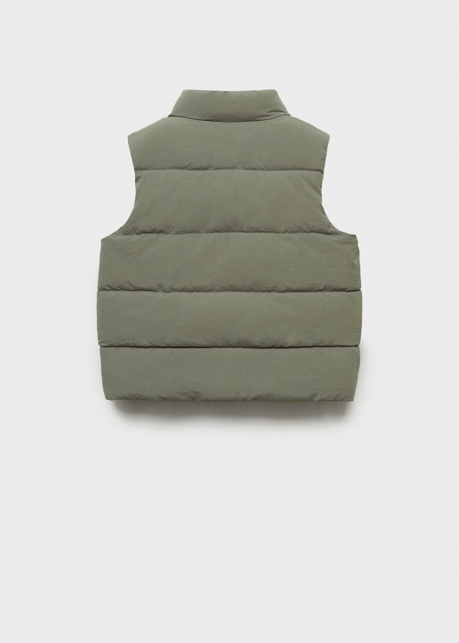 Quilted gilet - Reverse of the article