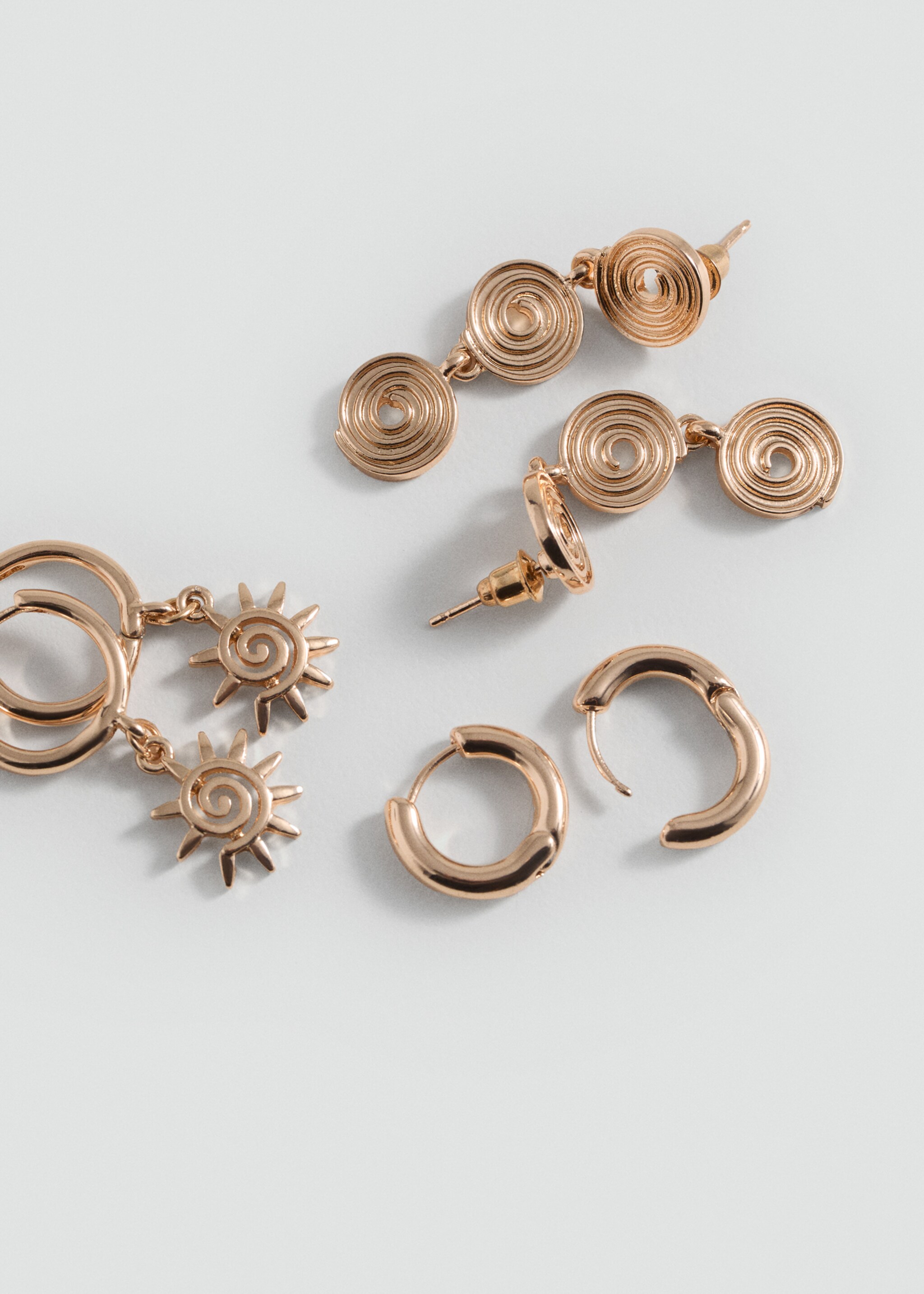 Earring set - Medium plane
