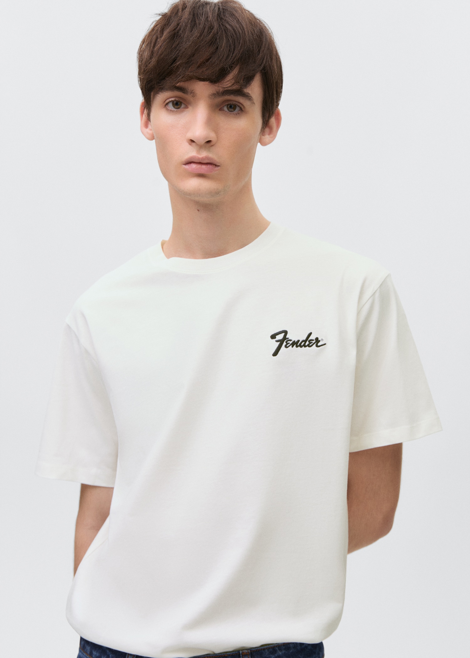 Short-sleeved printed t-shirt - Medium plane