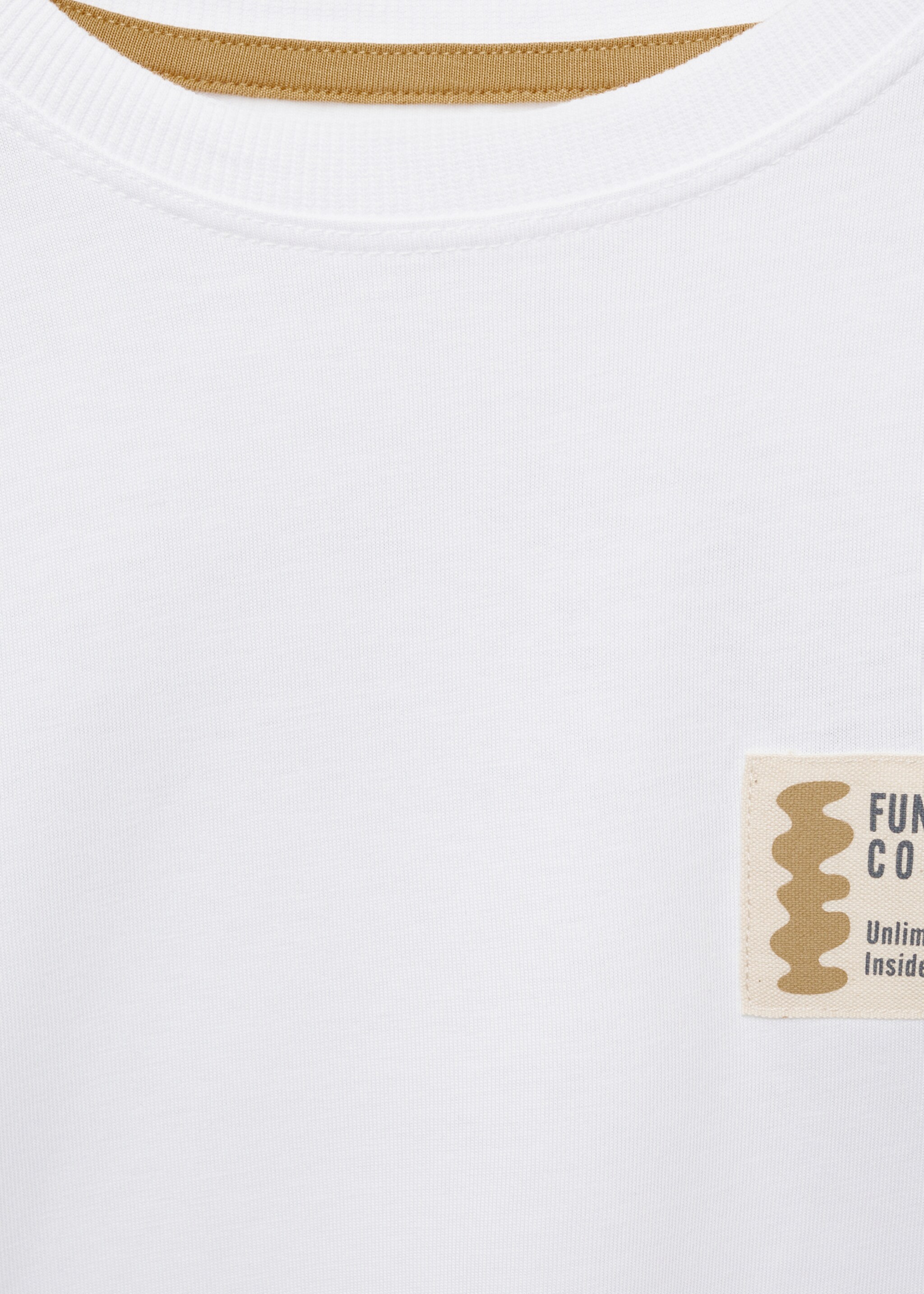Tryckt bomull-blandning t-shirt - Detaljer om artikeln 8