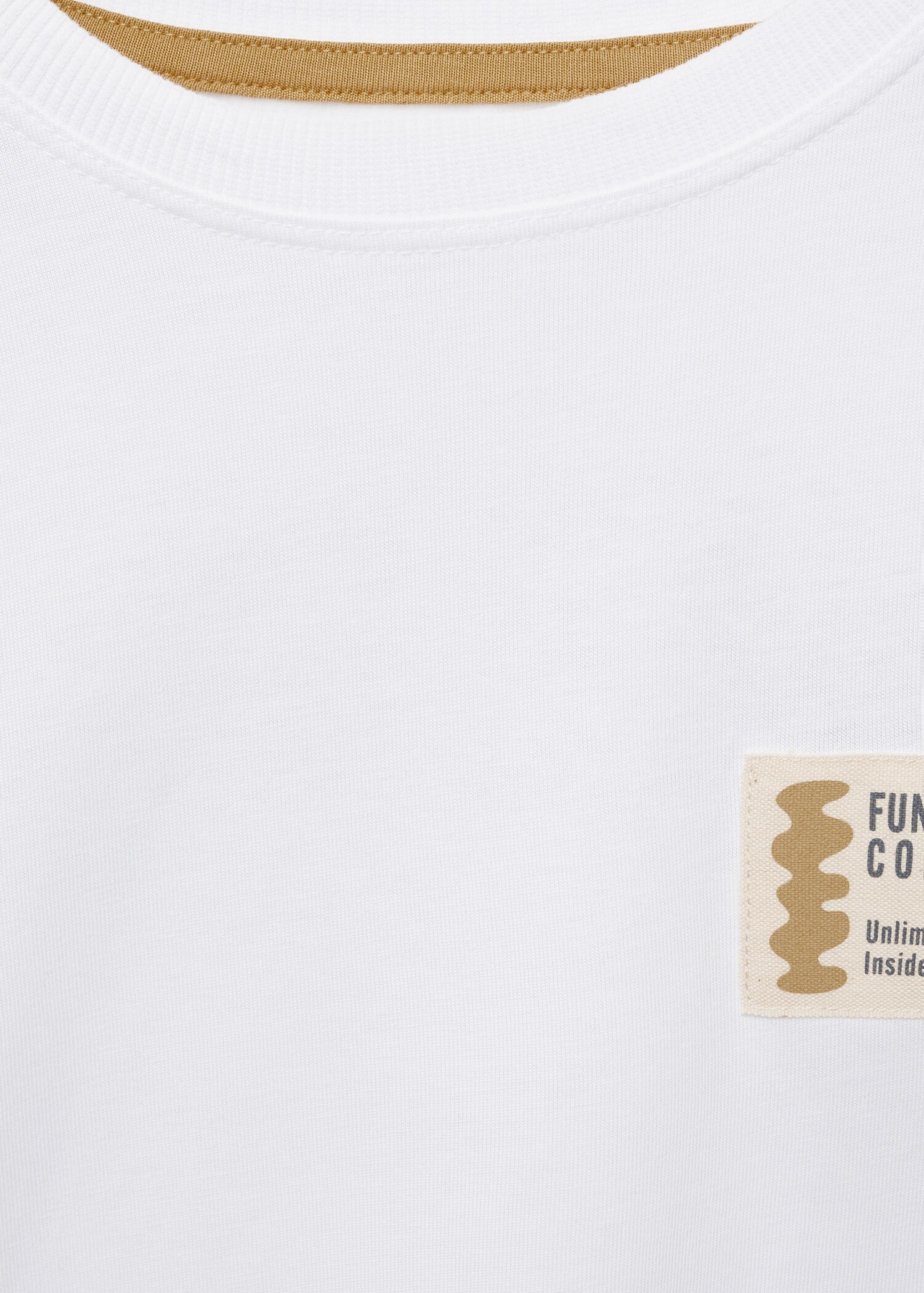 Tryckt bomull-blandning t-shirt - Detaljer om artikeln 8