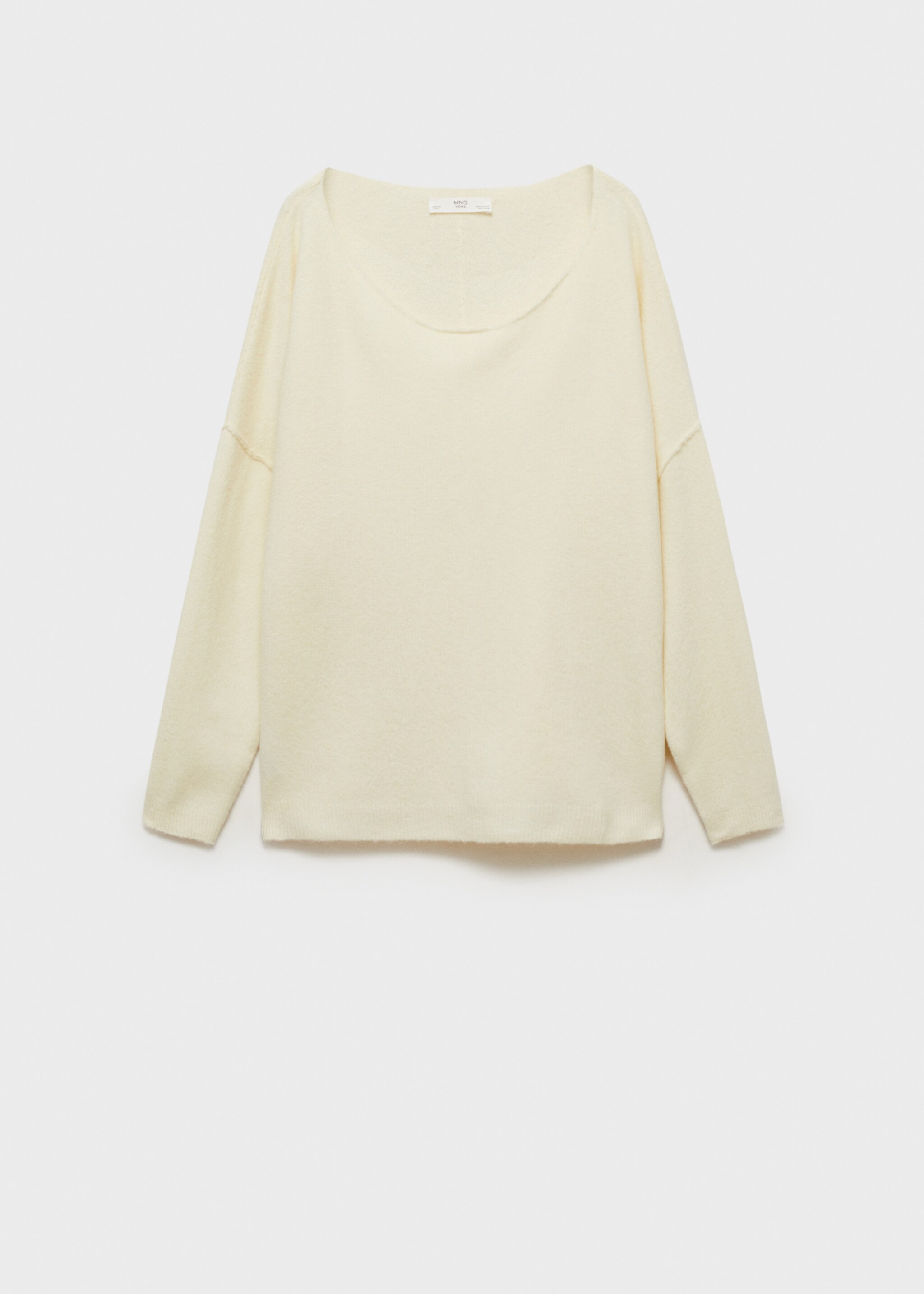 Oversize knit sweater - Article without model