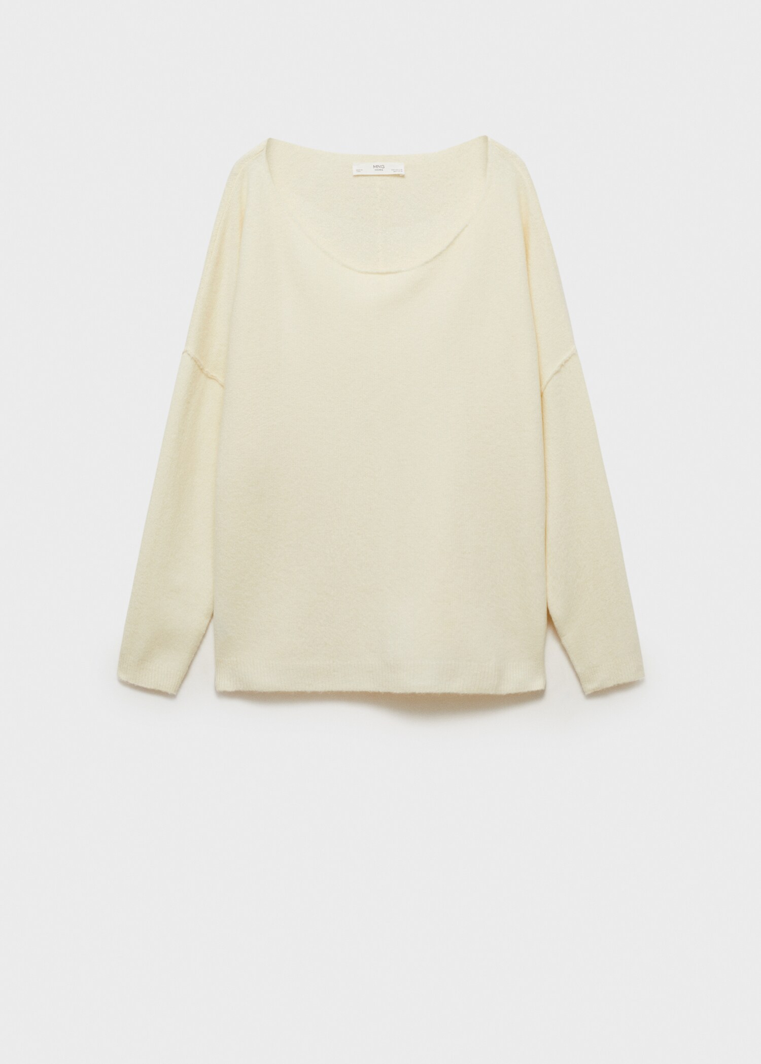 Oversize knit sweater - Article without model