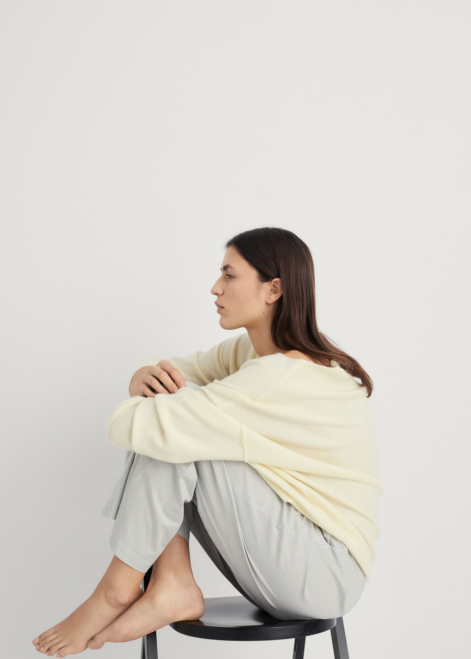 Oversize knit sweater - Details of the article 2