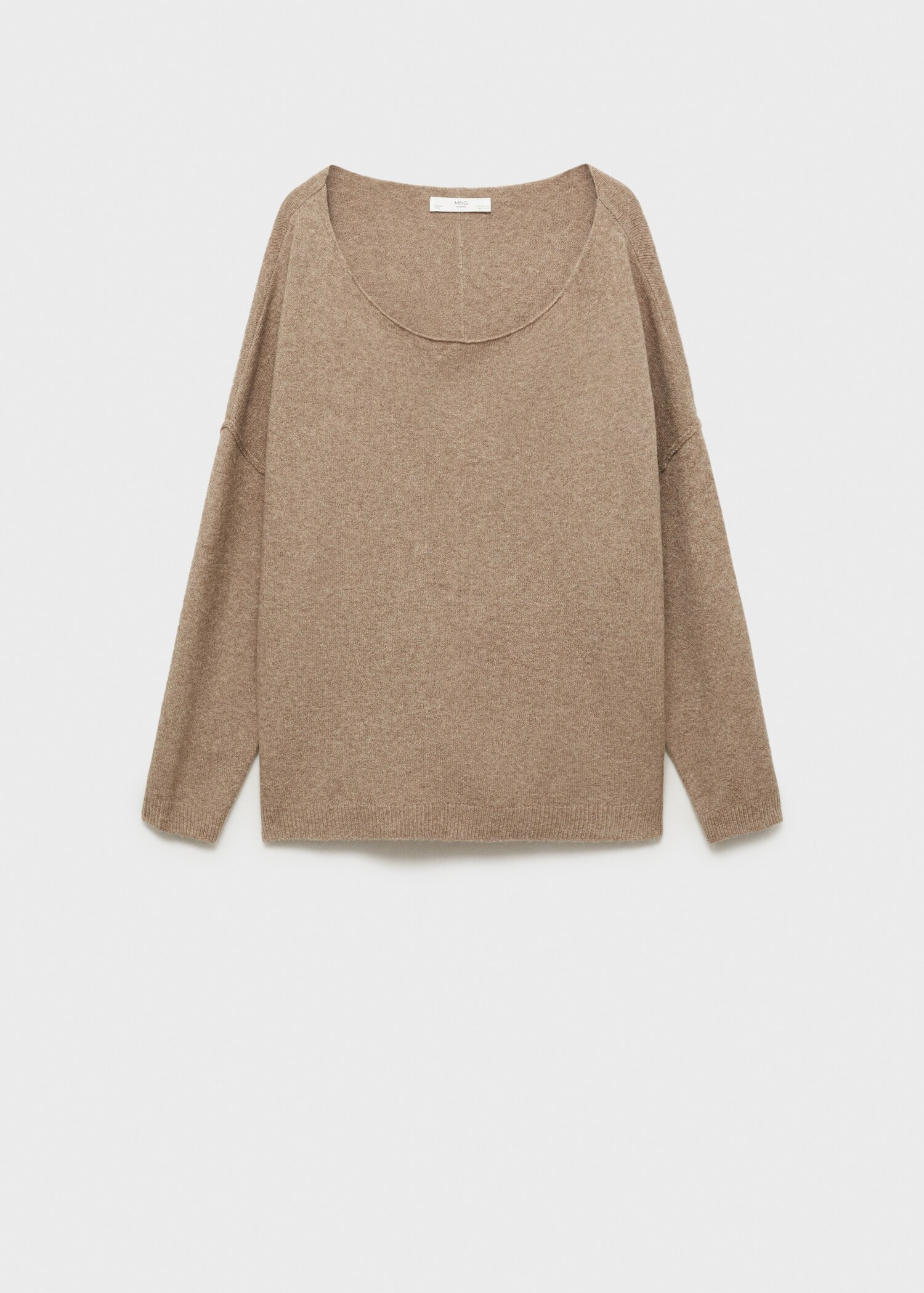 Oversize knit sweater - Article without model