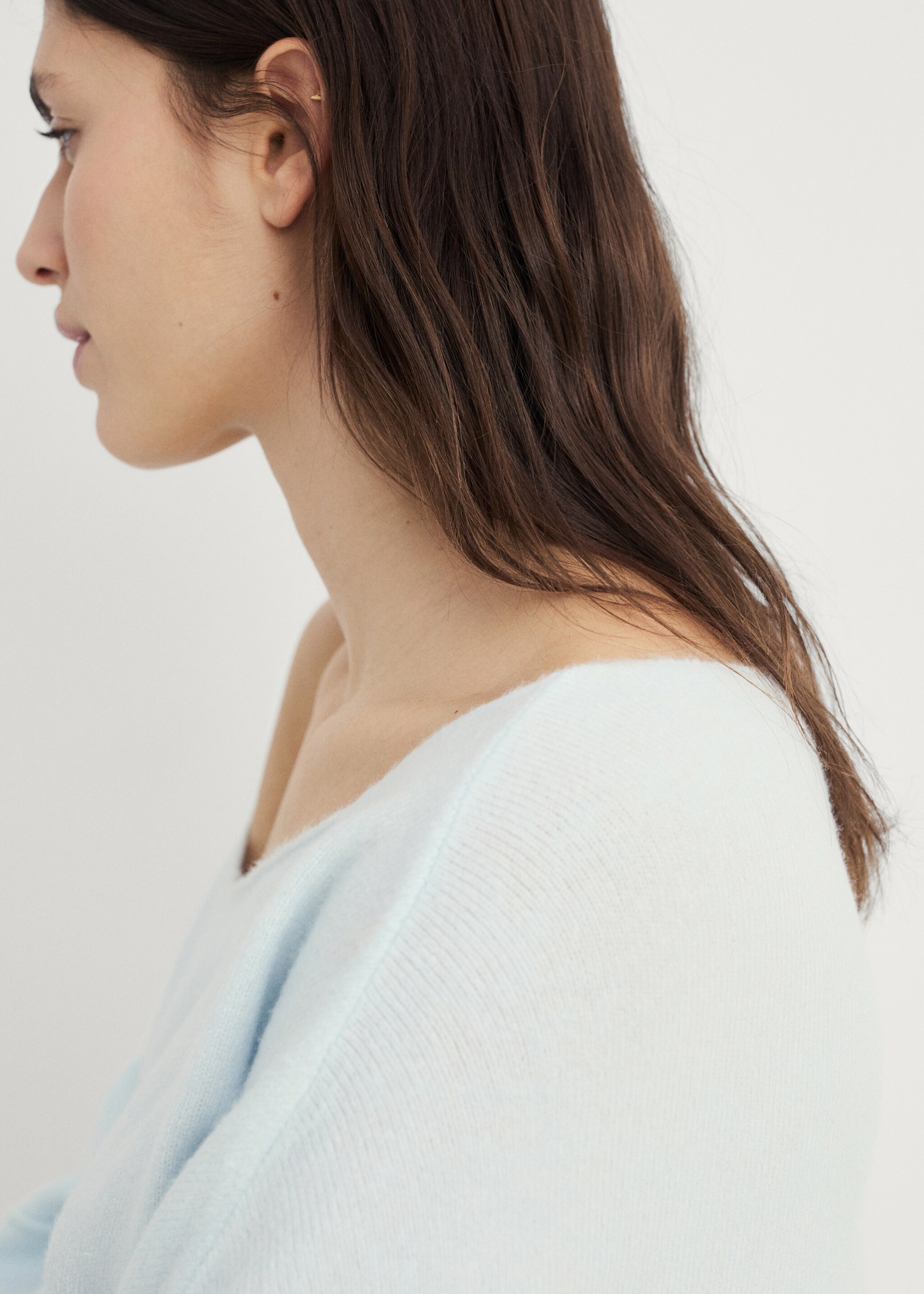 Oversize knit sweater - Details of the article 1