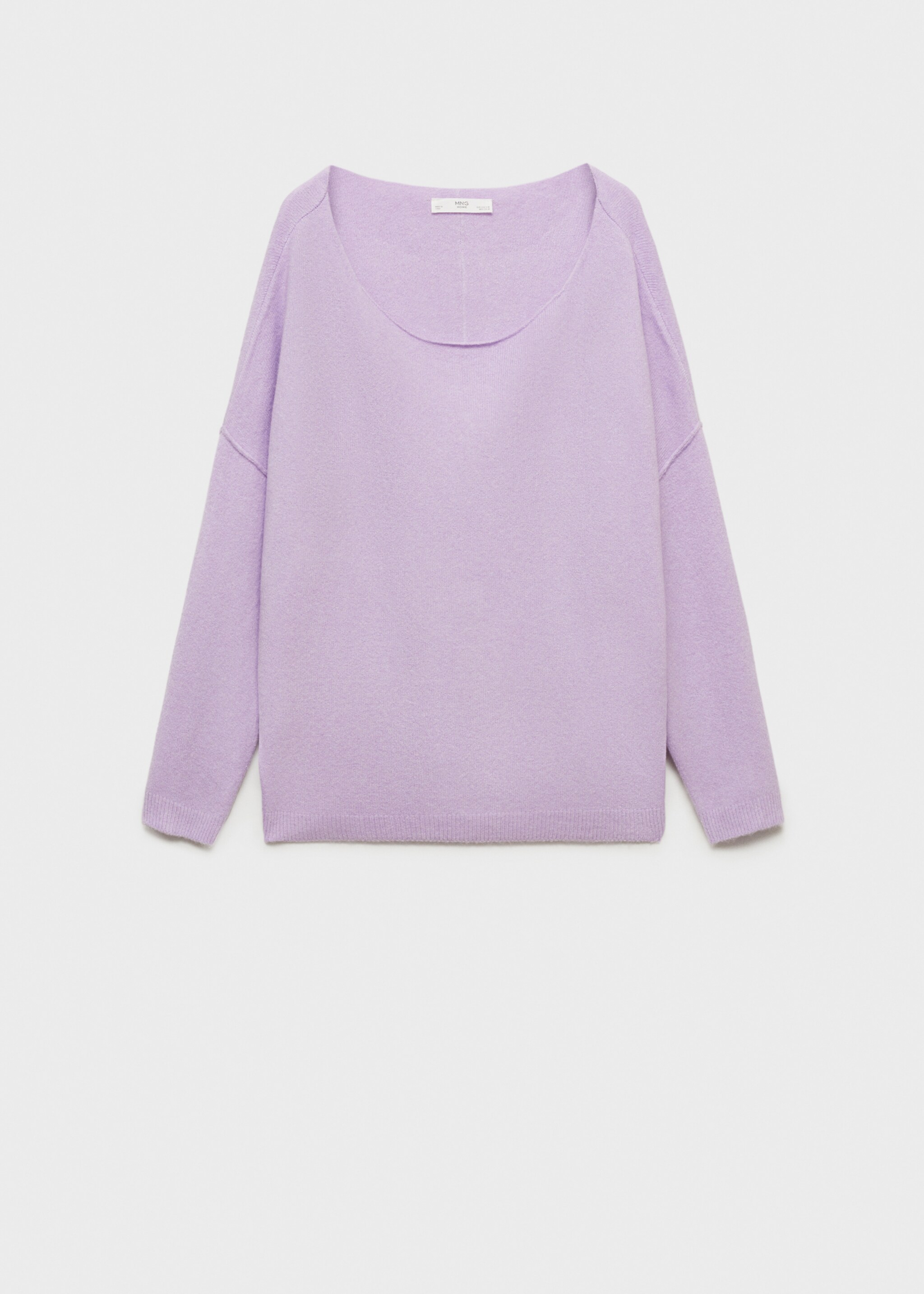 Oversize knit sweater - Article without model
