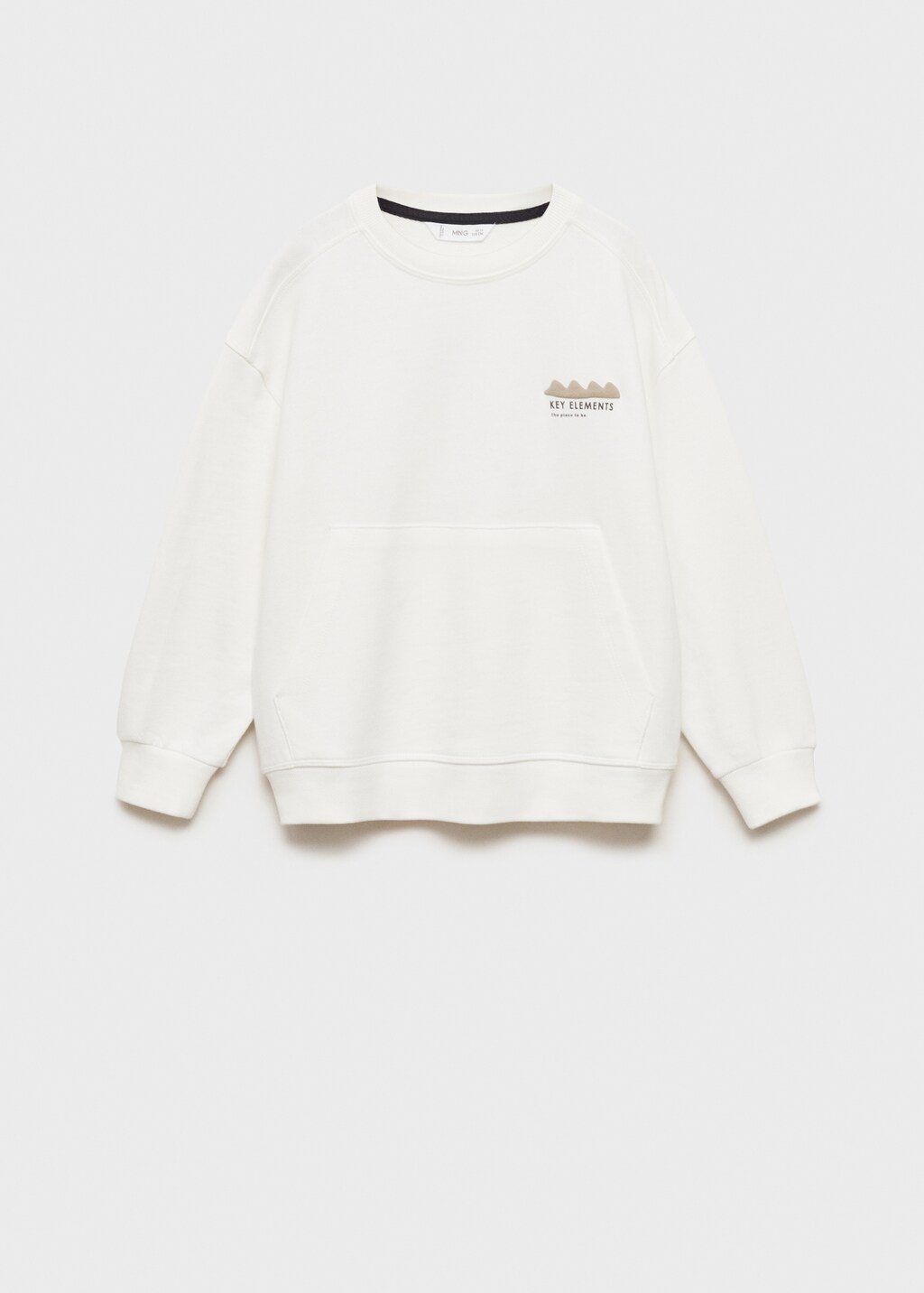 Printed embossed sweatshirt - Kids | MANGO USA Printed embossed sweatshirt - Kids | MANGO USA