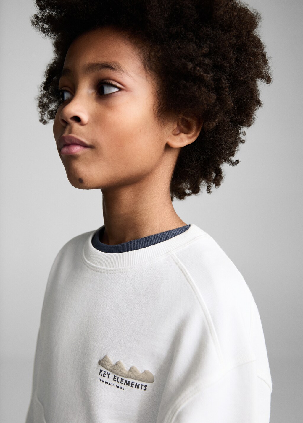 Printed embossed sweatshirt - Kids | MANGO USA Printed embossed sweatshirt - Kids | MANGO USA