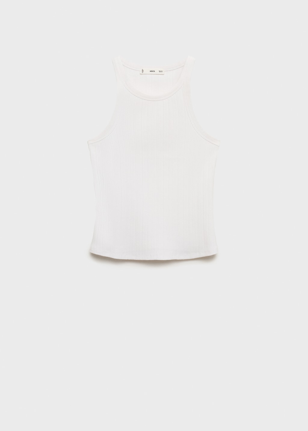 Cotton halter-neck top - Women | MANGO USA