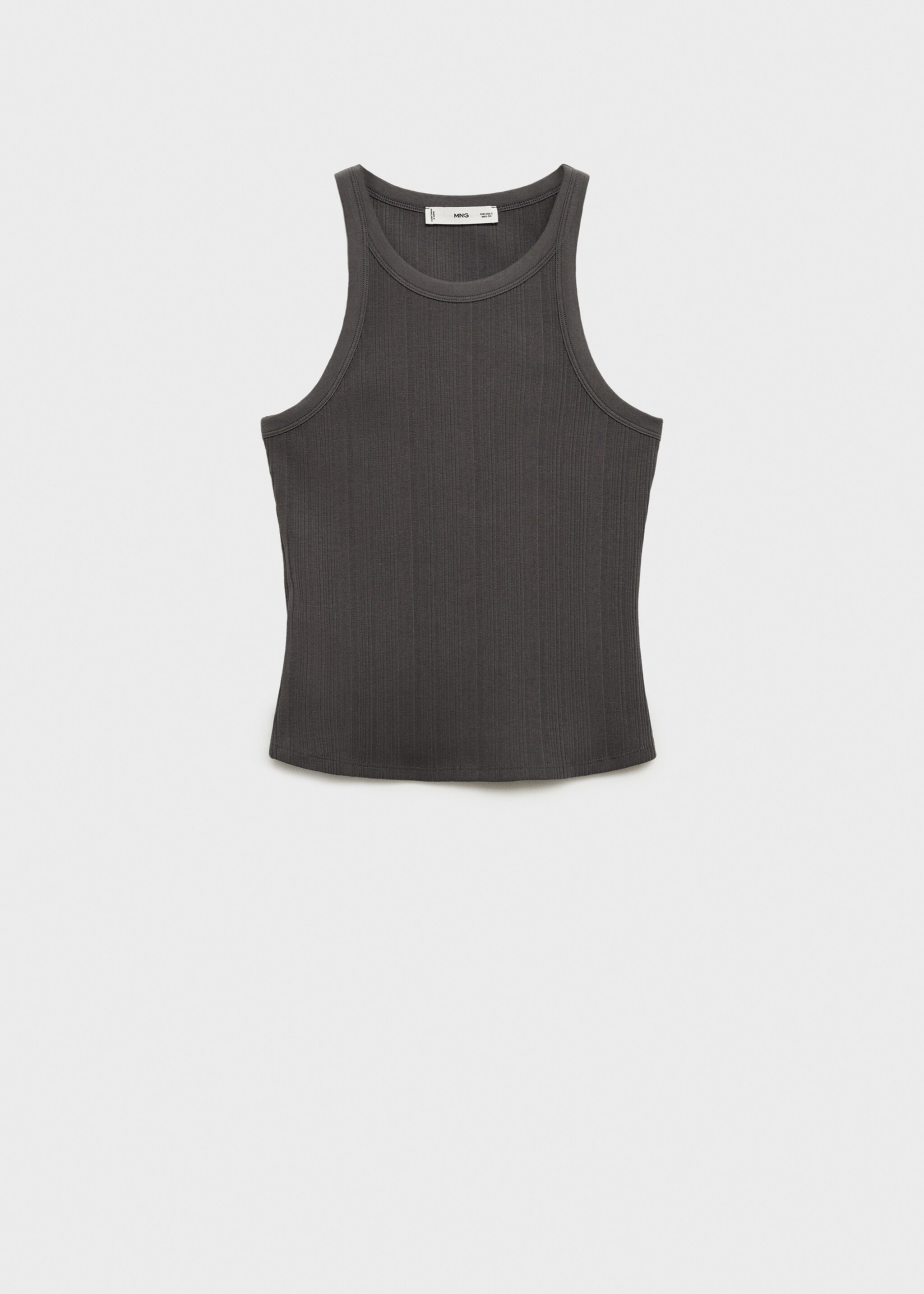 Cotton halter-neck top - Article without model