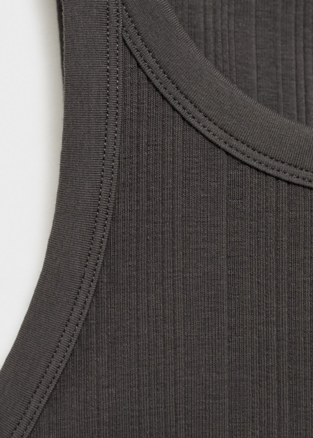 Cotton halter-neck top