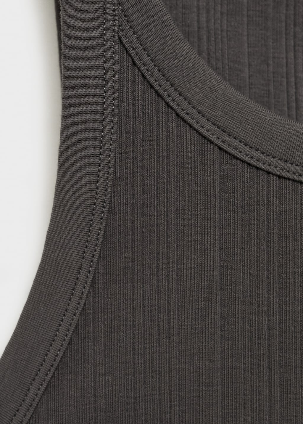 Cotton halter-neck top