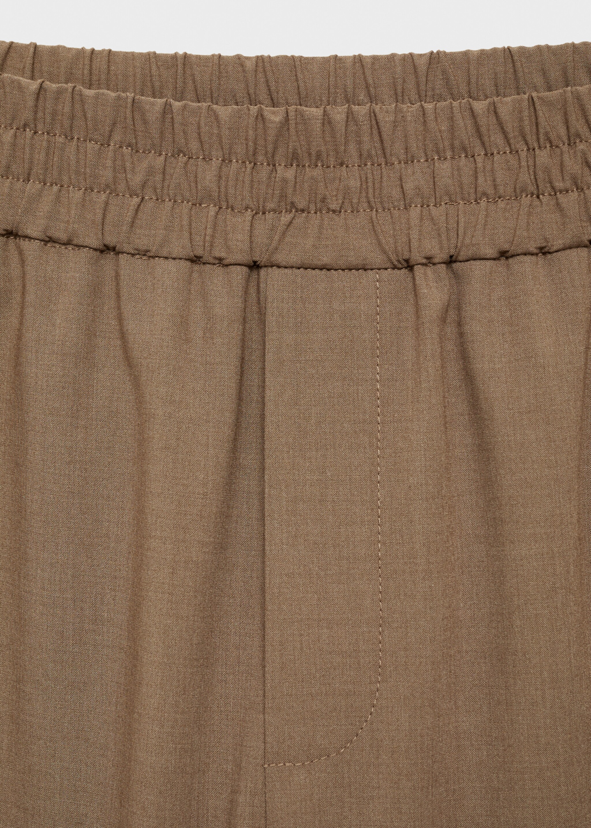 Wide-leg jogger trousers - Details of the article 8