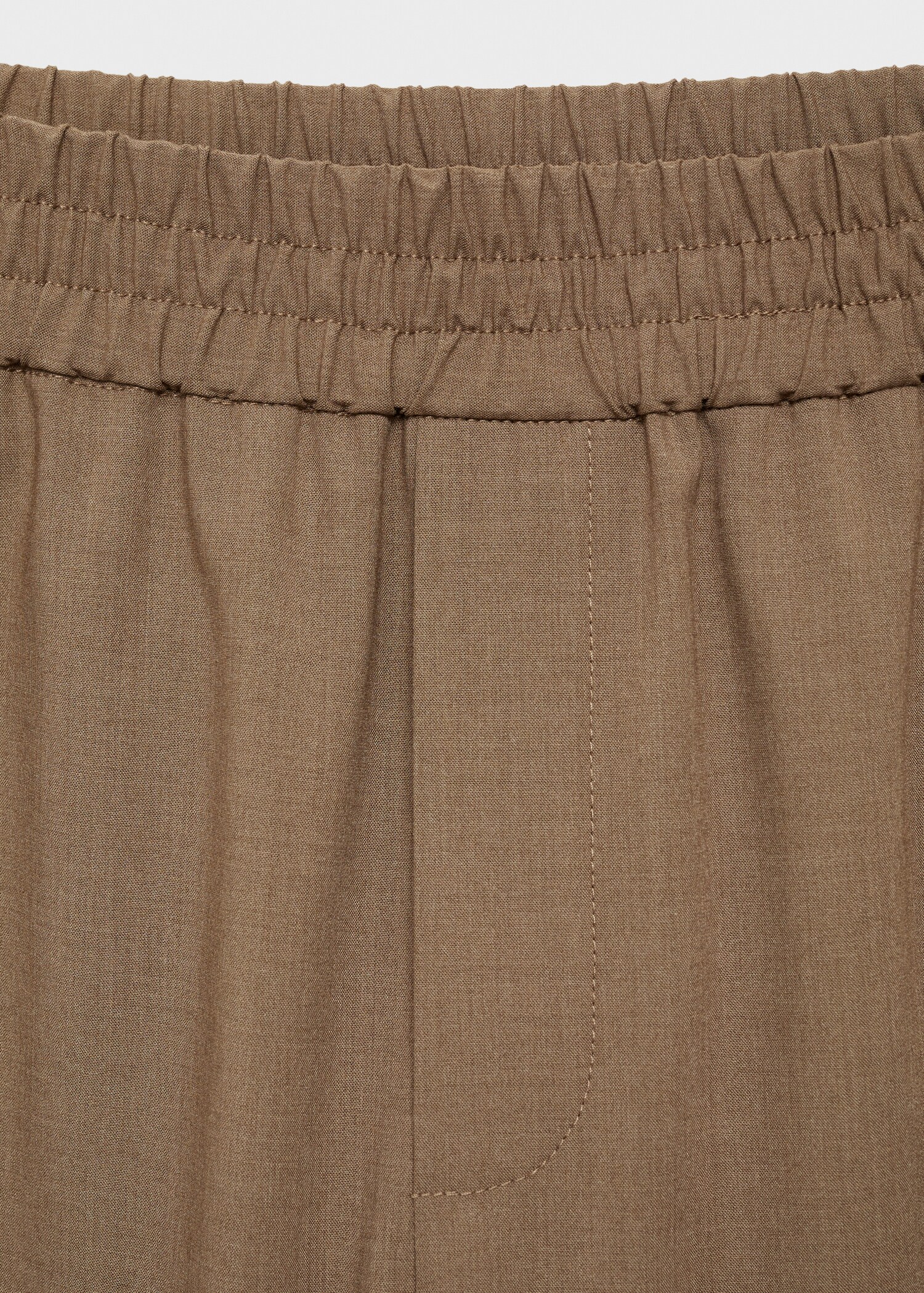 Wide-leg jogger trousers - Details of the article 8