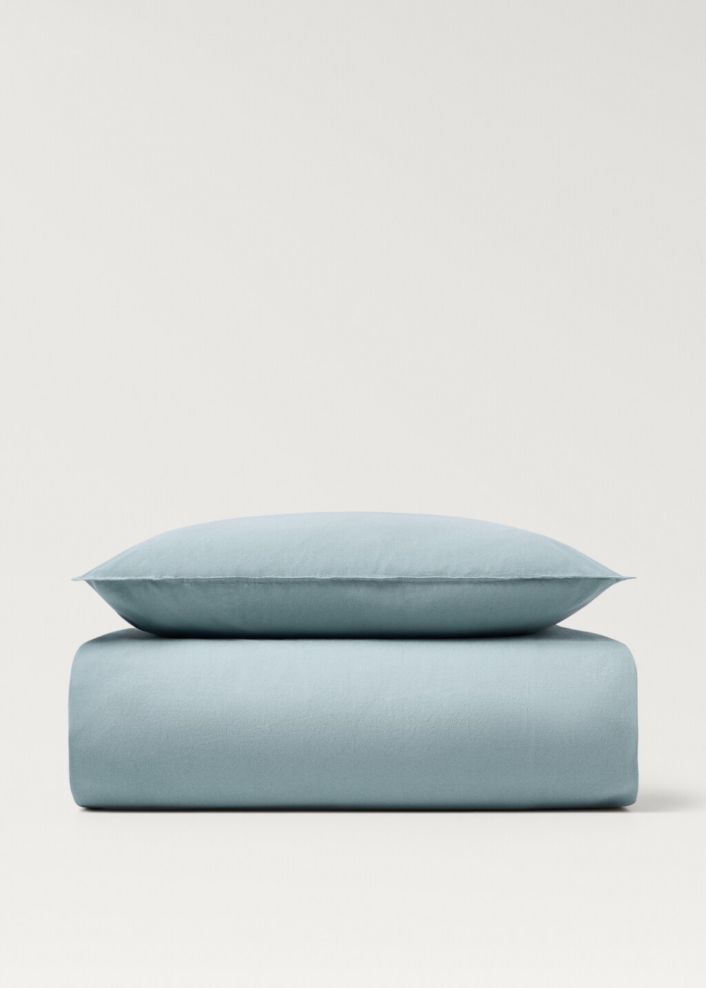 Children’s washed cotton double-stitched duvet cover for 90 cm bed