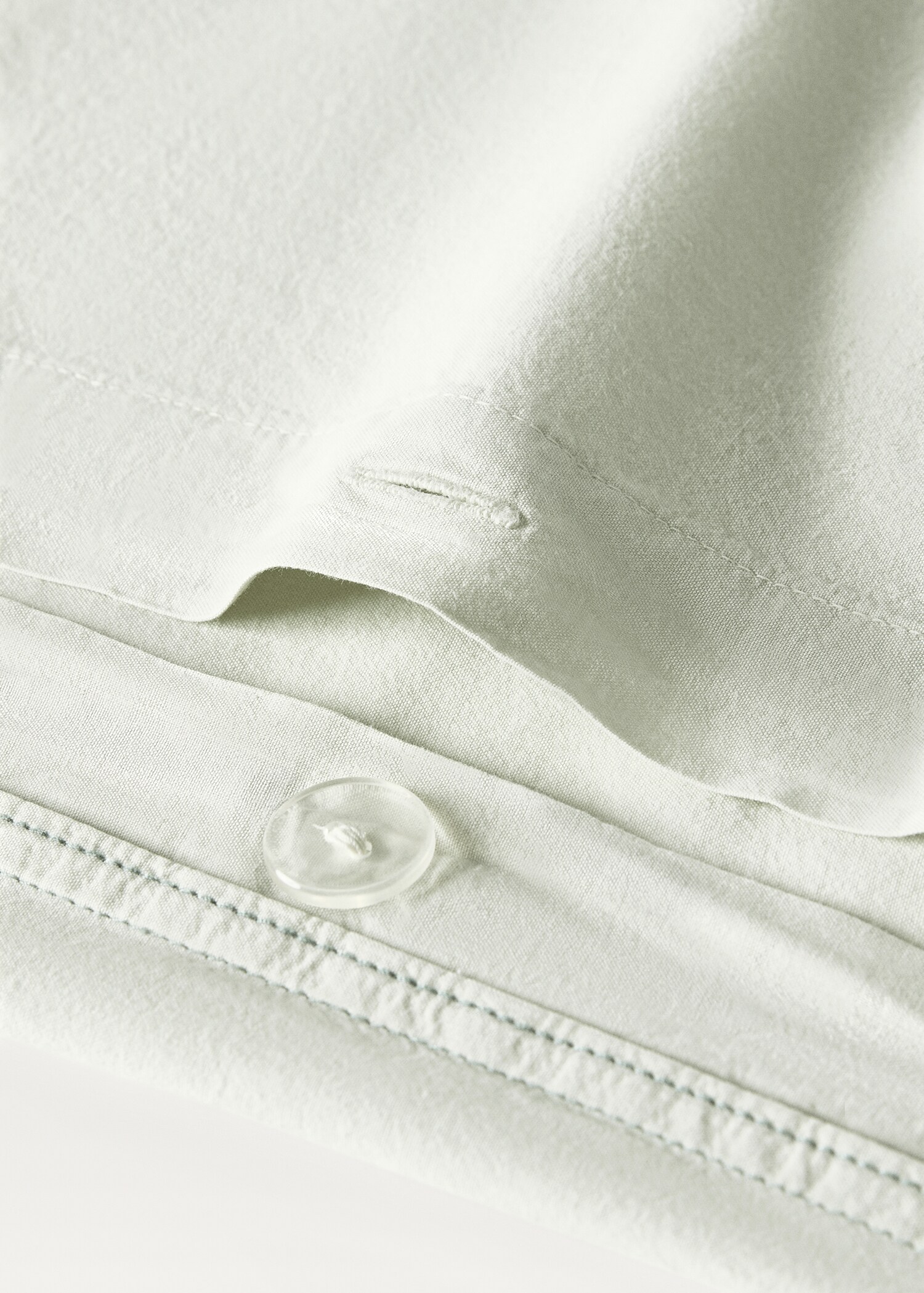 Children’s washed cotton double-stitched duvet cover for 90 cm bed - Details of the article 1