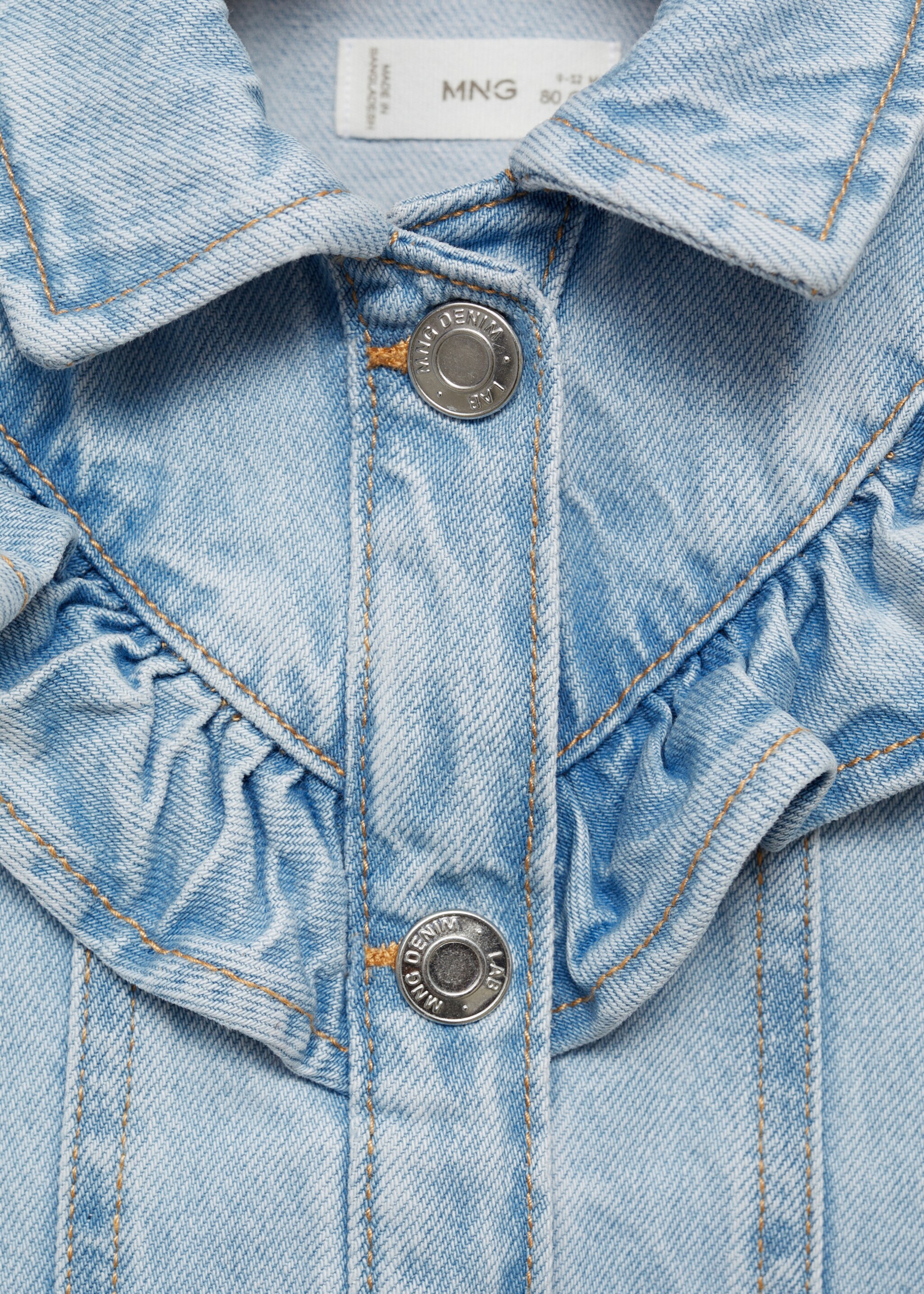 Frills denim jacket - Details of the article 8