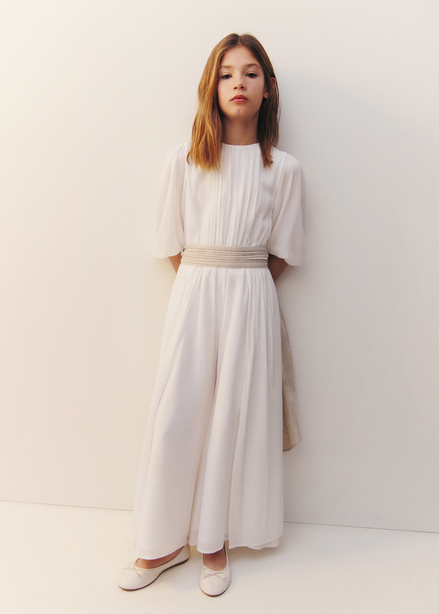 Bow long jumpsuit MANGO Saudi Arabia - Main Image