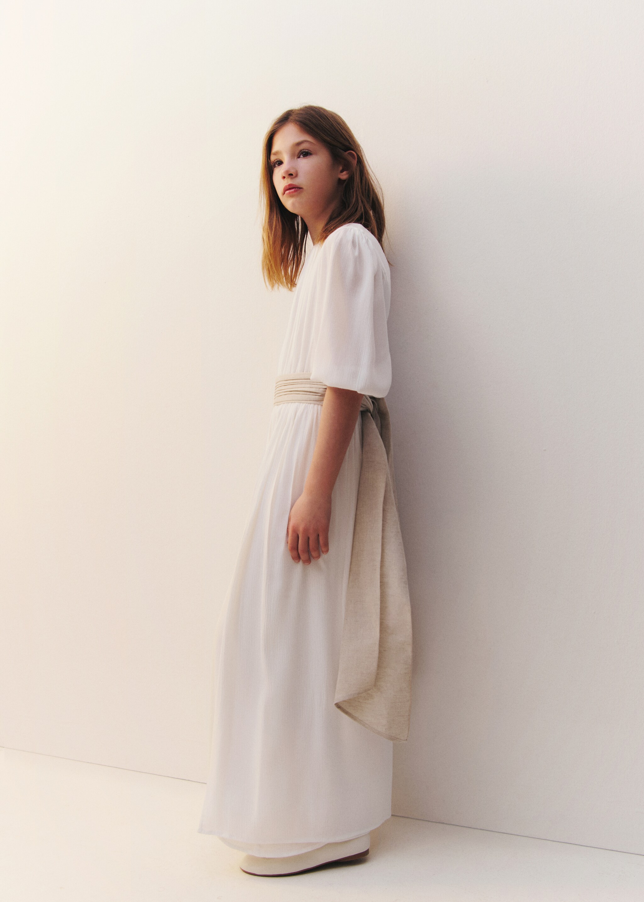 Bow long jumpsuit - Details of the article 6