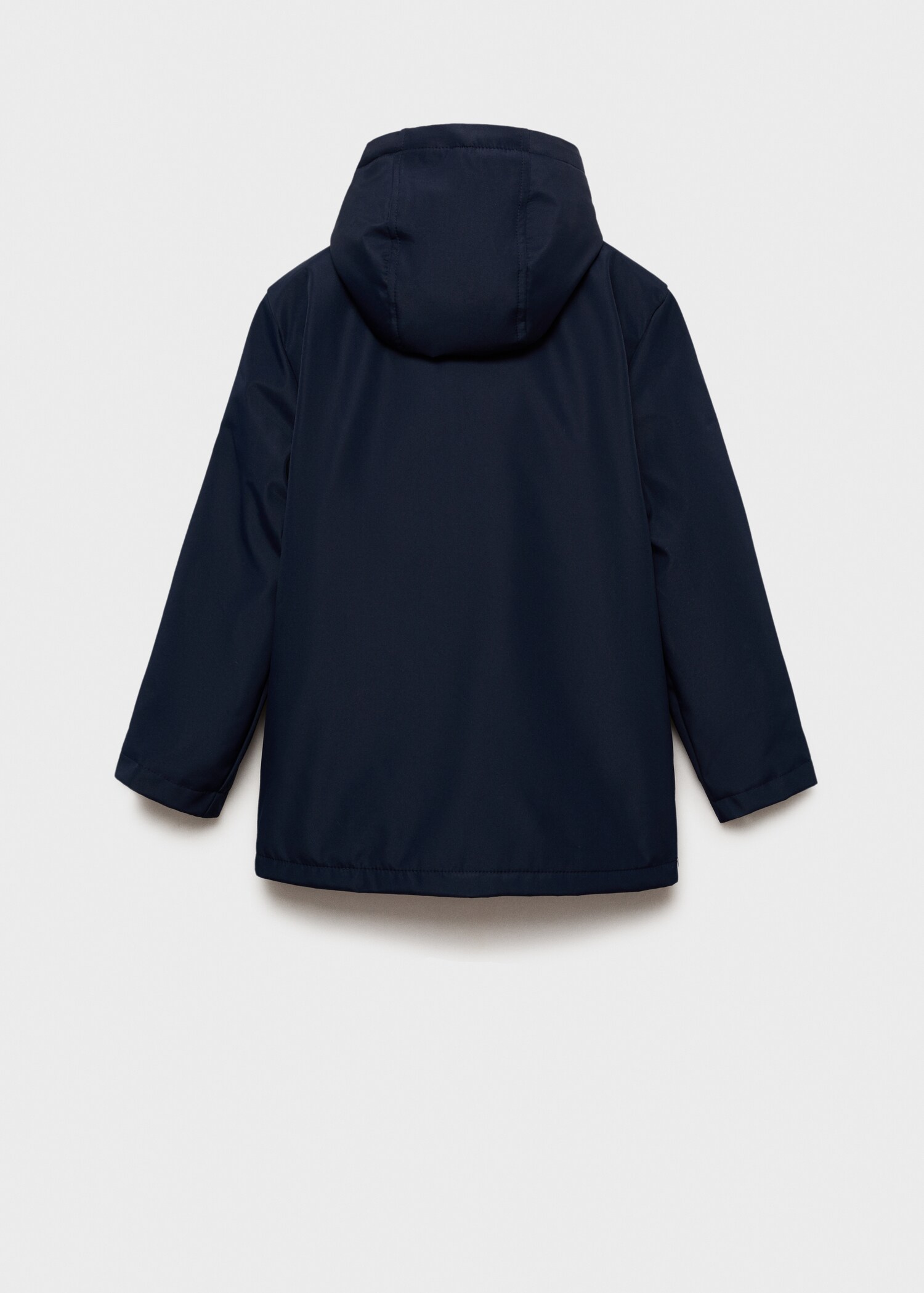 Waterproof padded parka - Reverse of the article