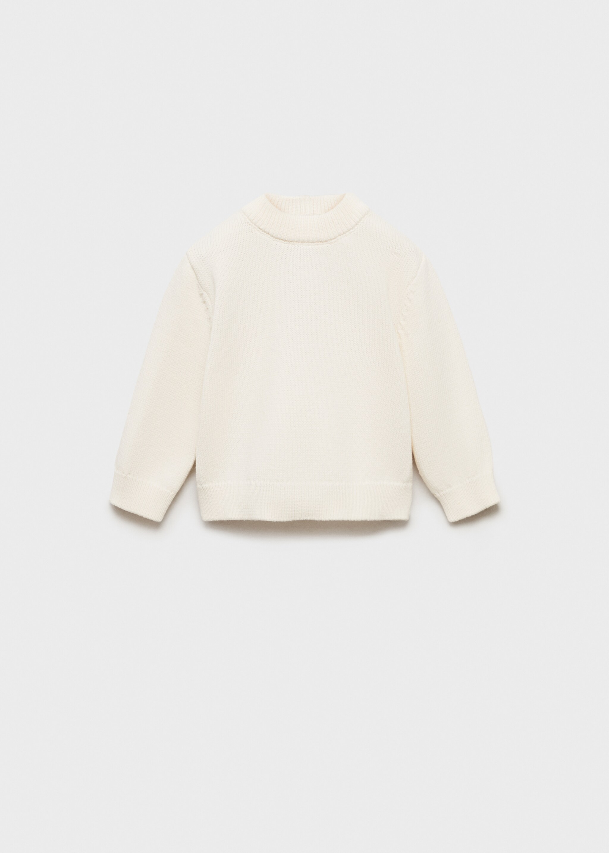 Knitted cotton sweater - Article without model