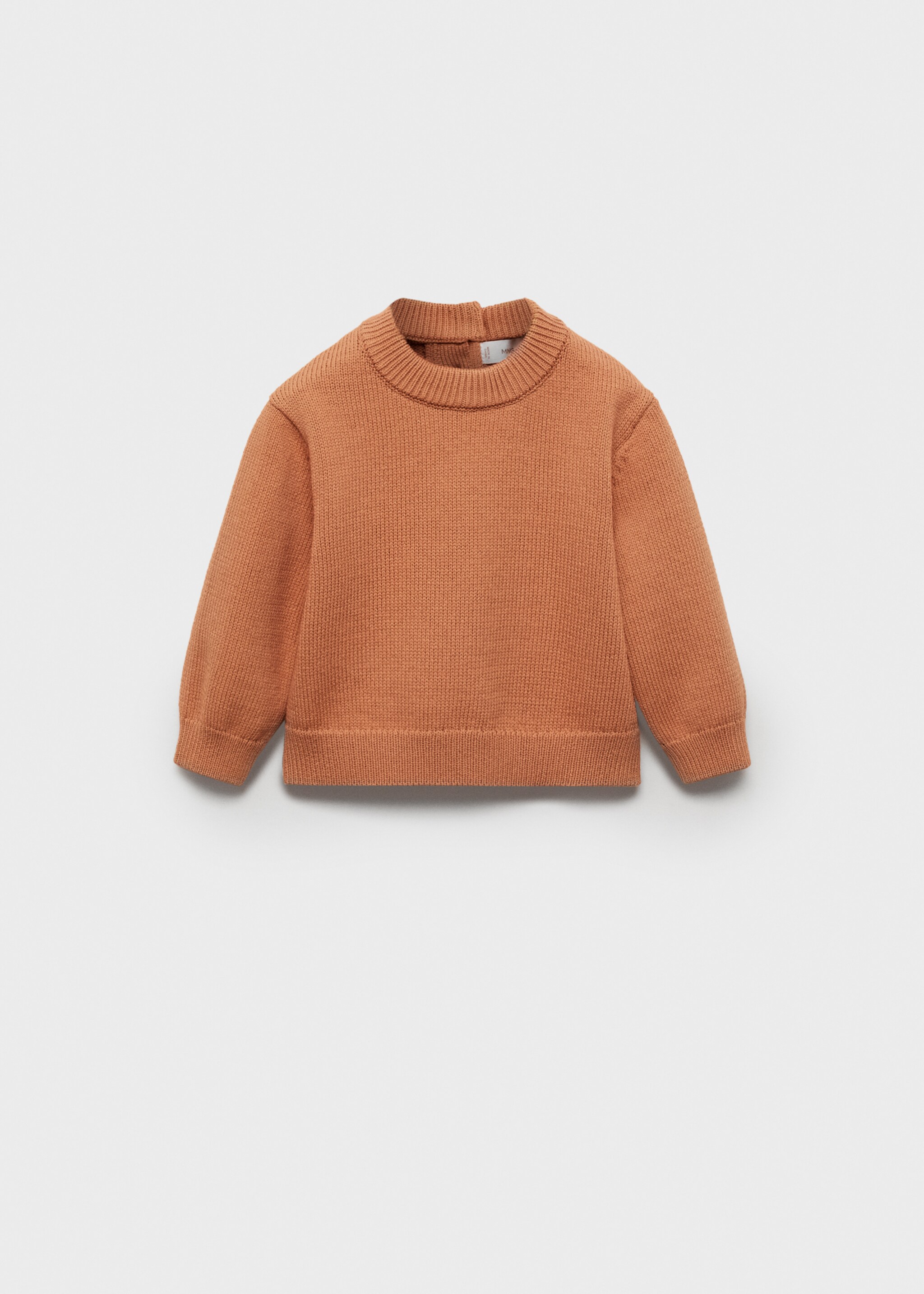 Knitted cotton sweater - Article without model