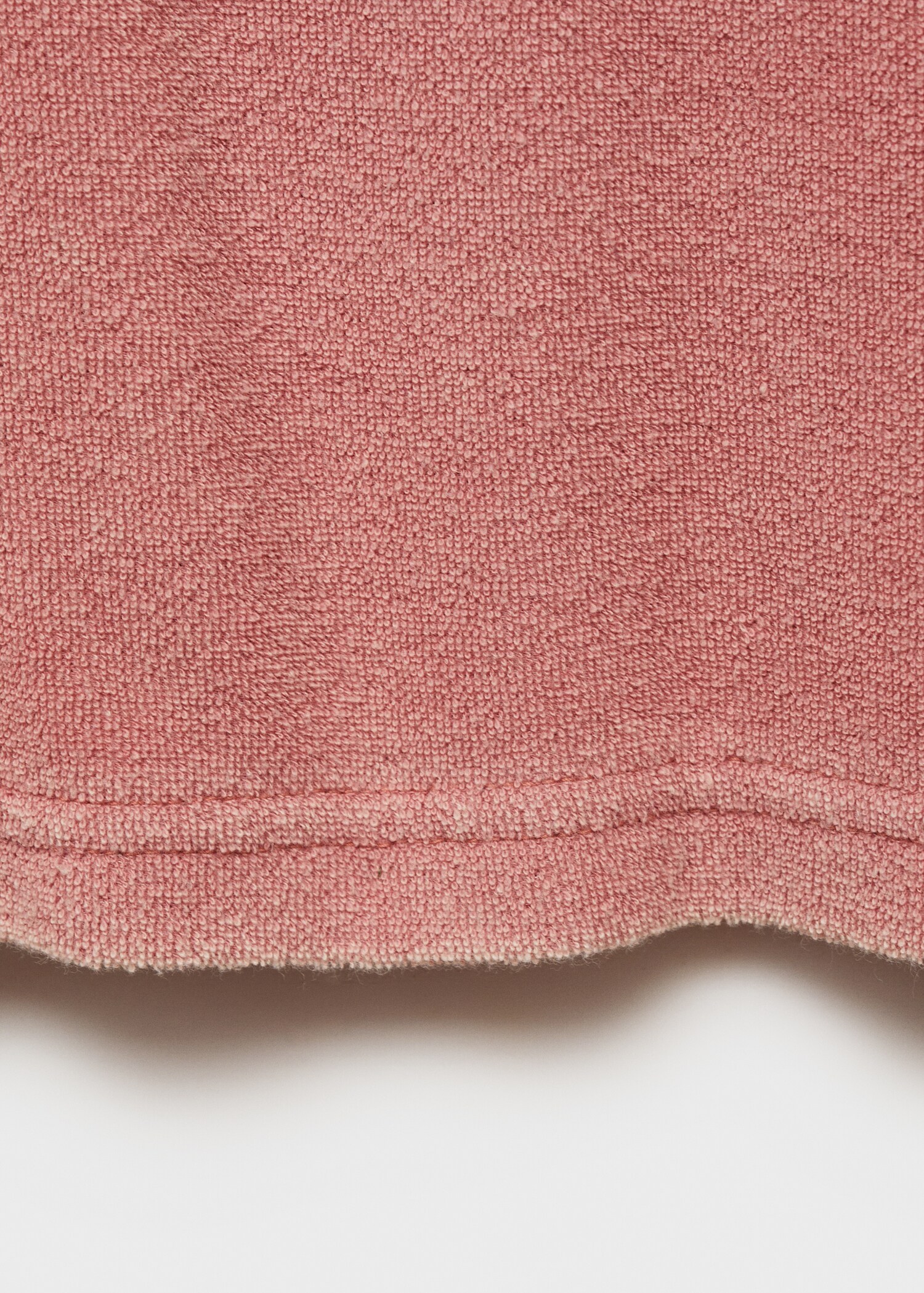 Terry cotton overdyed sweatshirt - Details of the article 0