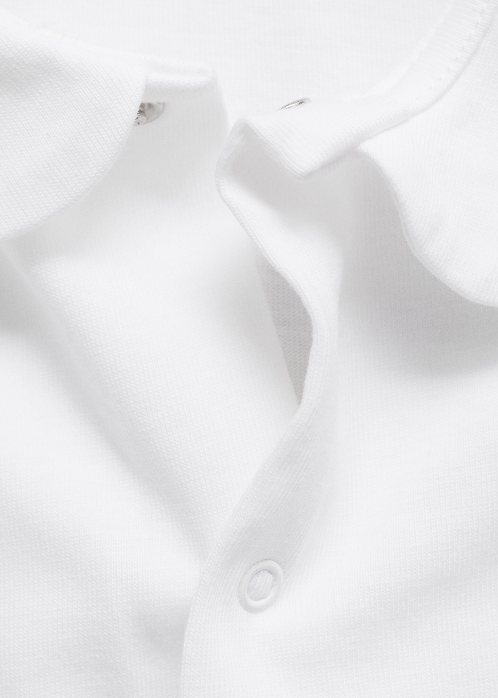 Babydoll-neck bodysuit pyjamas - Details of the article 2
