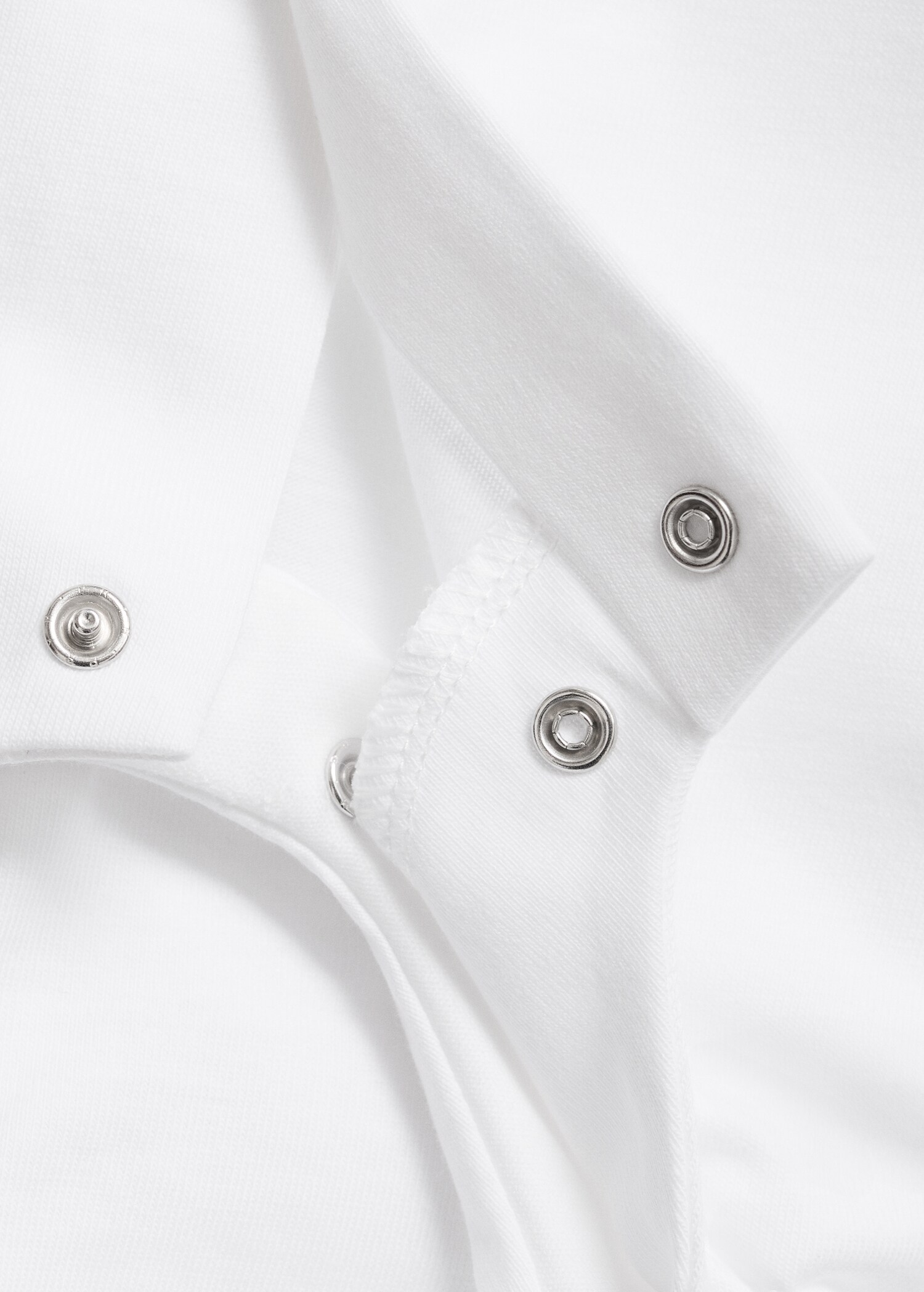 Babydoll-neck bodysuit pyjamas - Details of the article 3