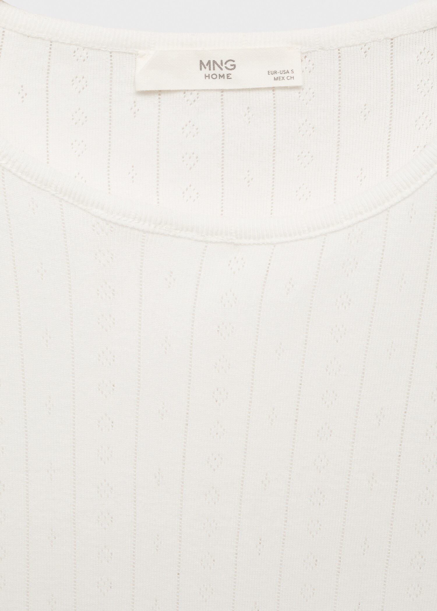 Pyjama-Top aus locker gewebter Baumwolle - Detail des Artikels 8