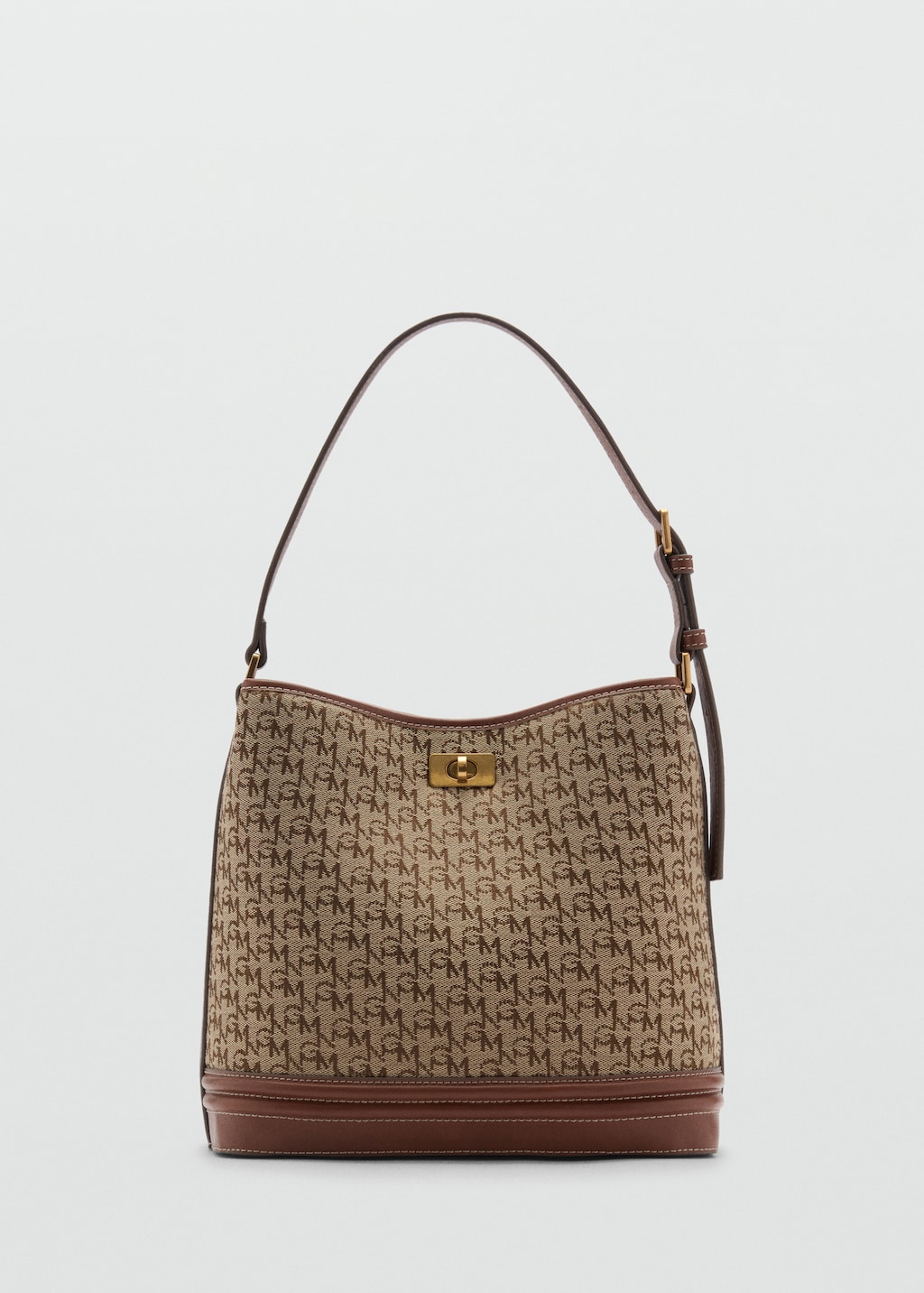 Shopper bag with printed logo - Women | MANGO USA Shopper bag with printed logo - Women | MANGO USA