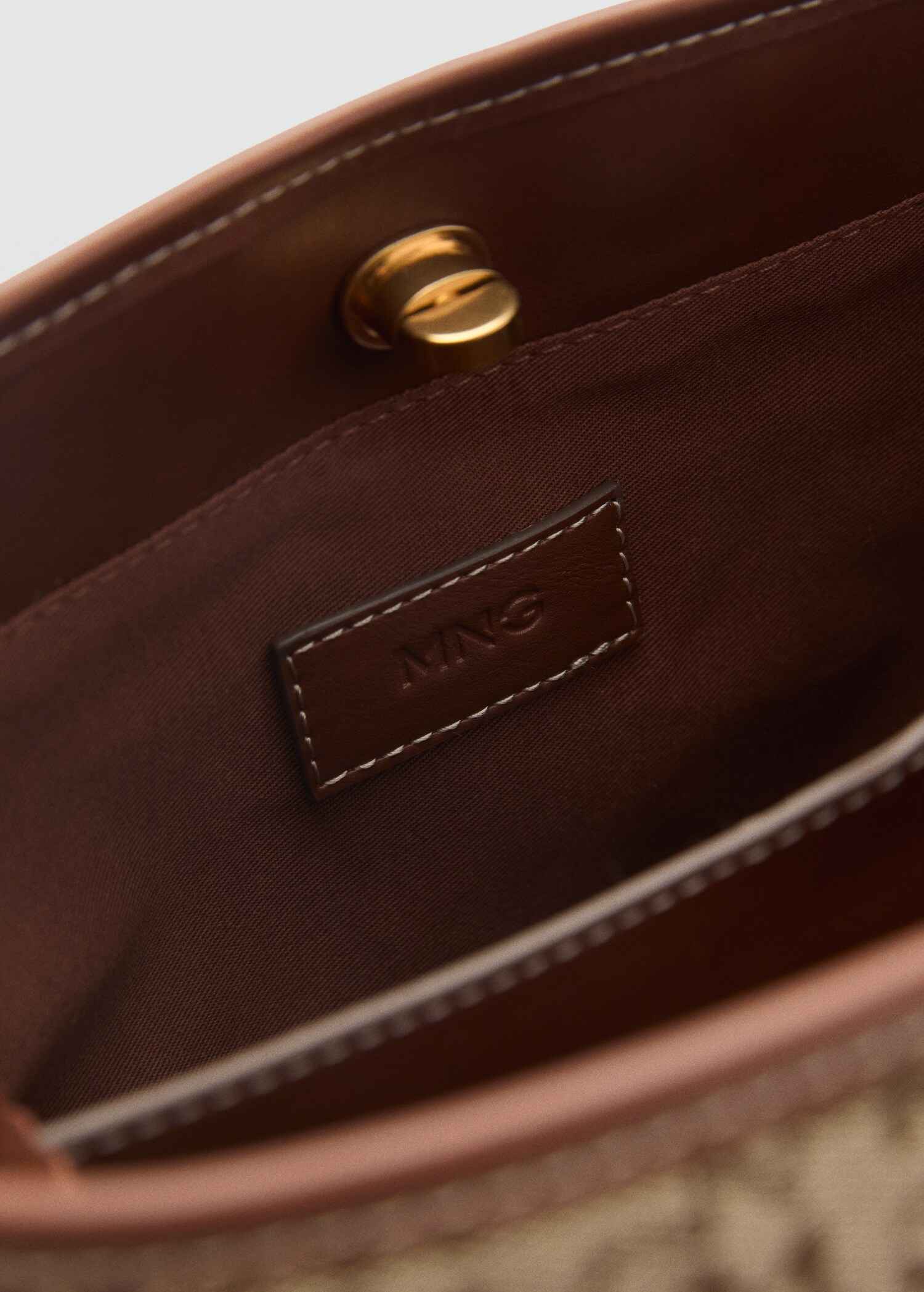 Bolso shopper estampado logo - Detalle del artículo 2