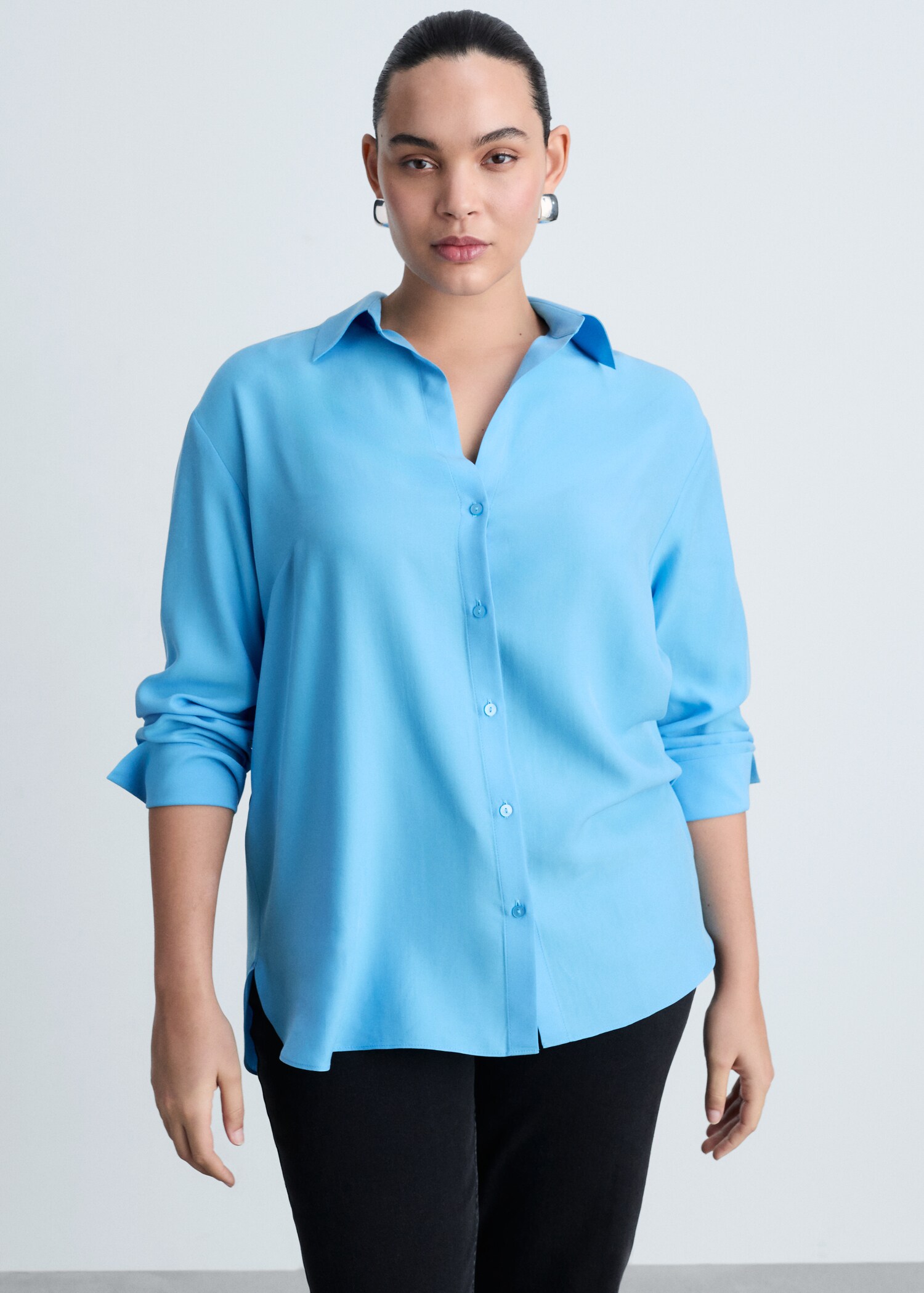 Lyocell fluid shirt - Details of the article 5