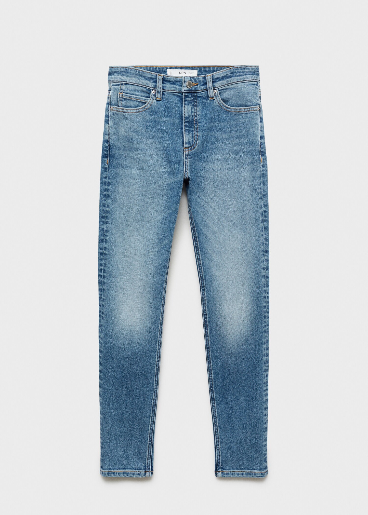 Orta belli skinny jean pantolon - Modelsiz ürün