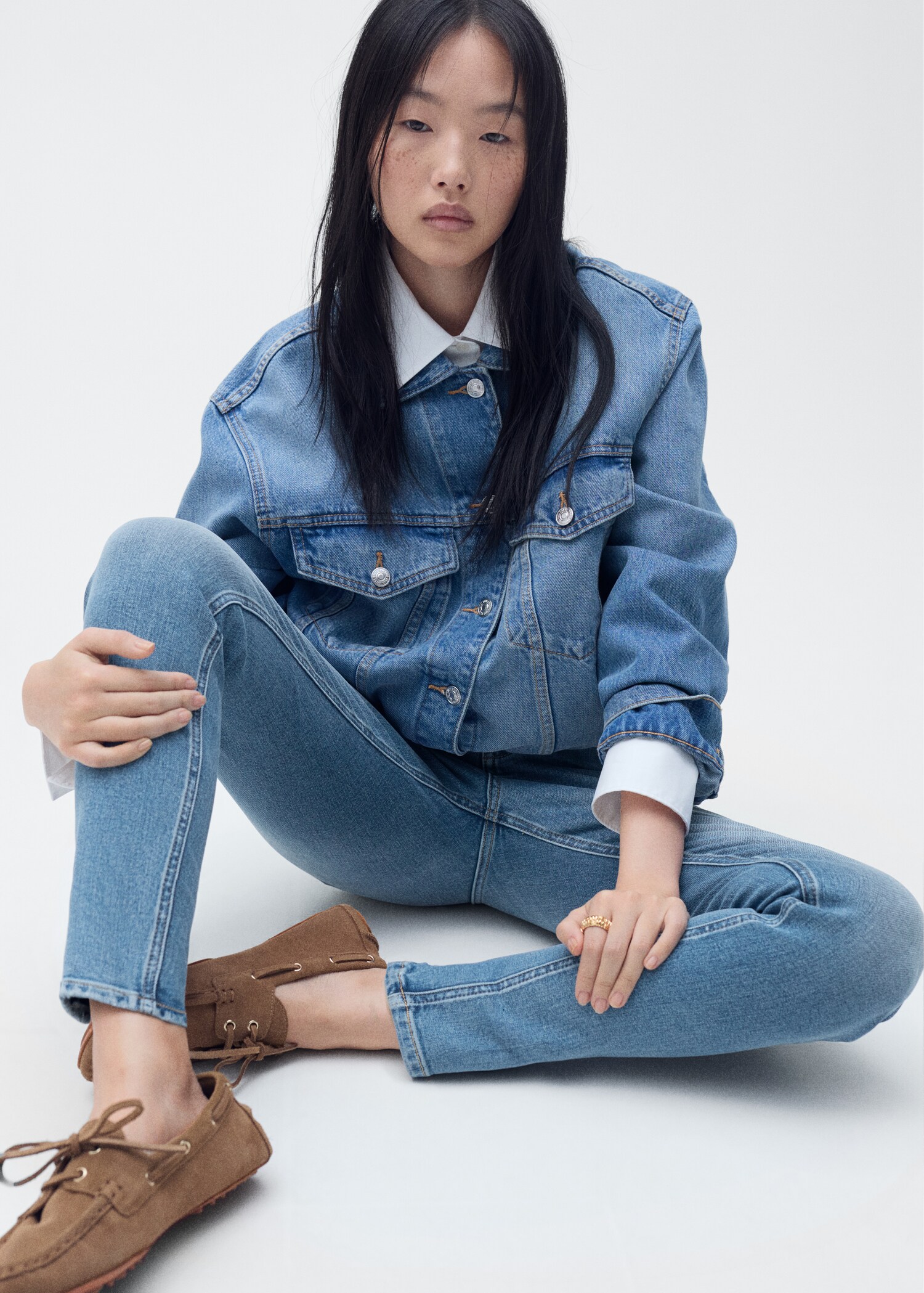 Orta belli skinny jean pantolon - Ürün detayı 2