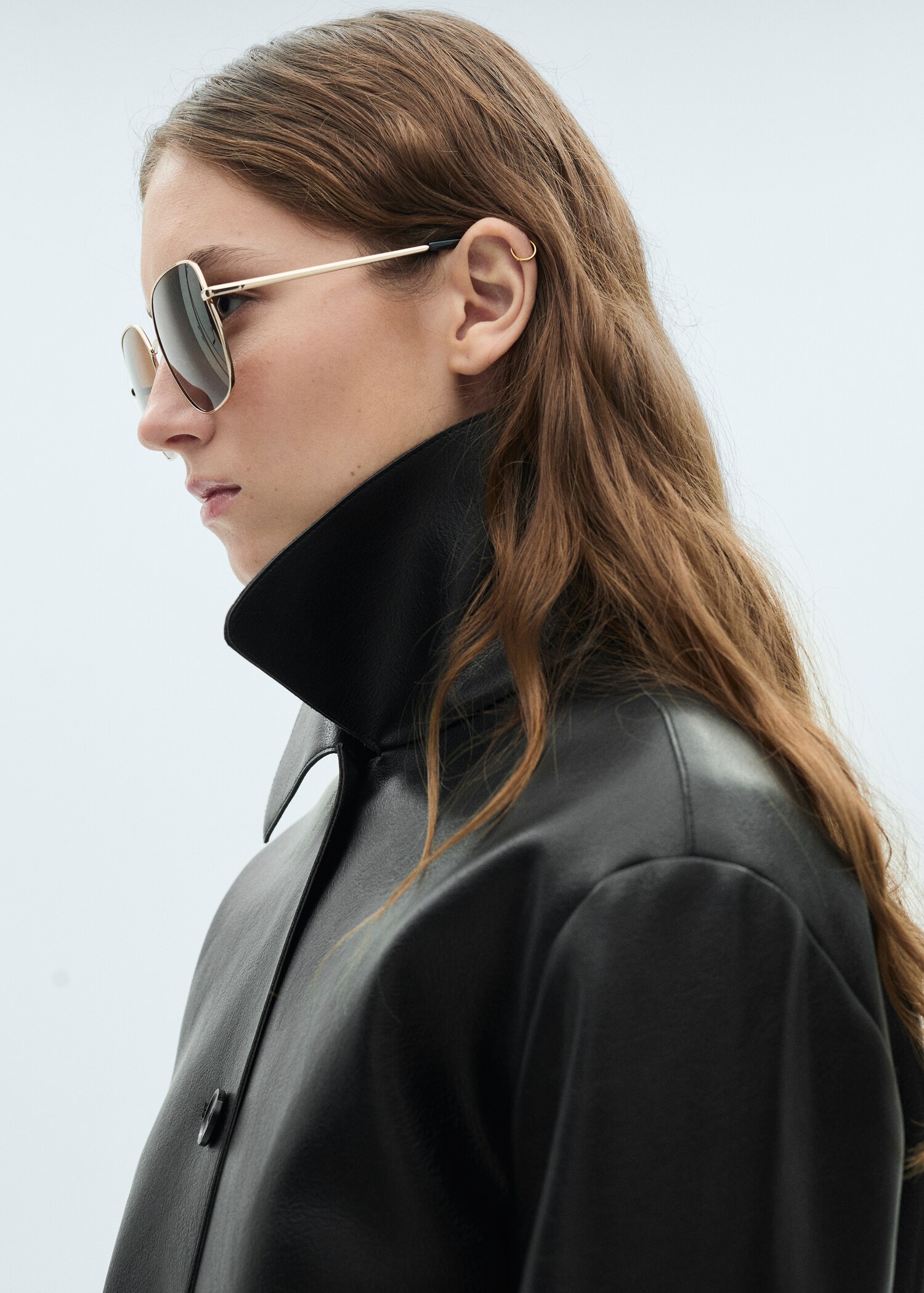 Jacke mit Leder-Effekt und Taschen - Detail des Artikels 1