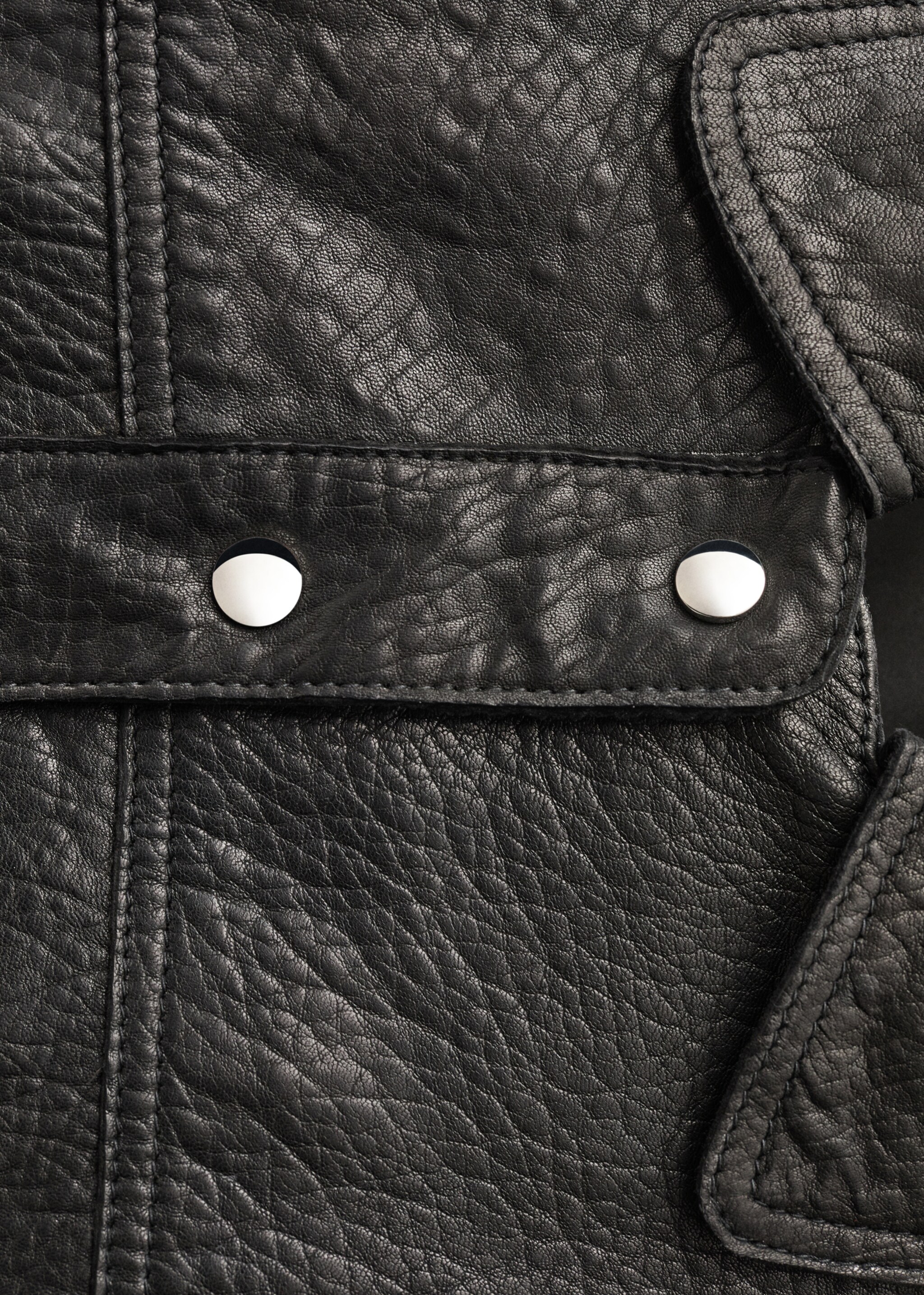 Chaqueta piel solapas - Detalle del artículo 8