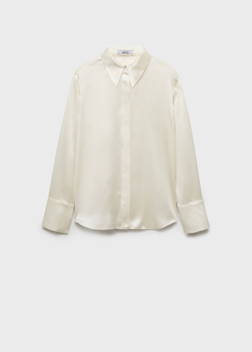 Satin silk shirt - Women | MANGO USA Satin silk shirt - Women | MANGO USA